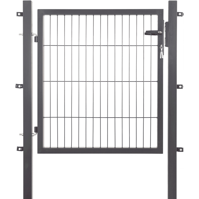 GARDEN 'N' MORE Zauneinzeltür »Einzeltor Excellent« 83 cm hoch, anthrazit anthrazit;verzinkt