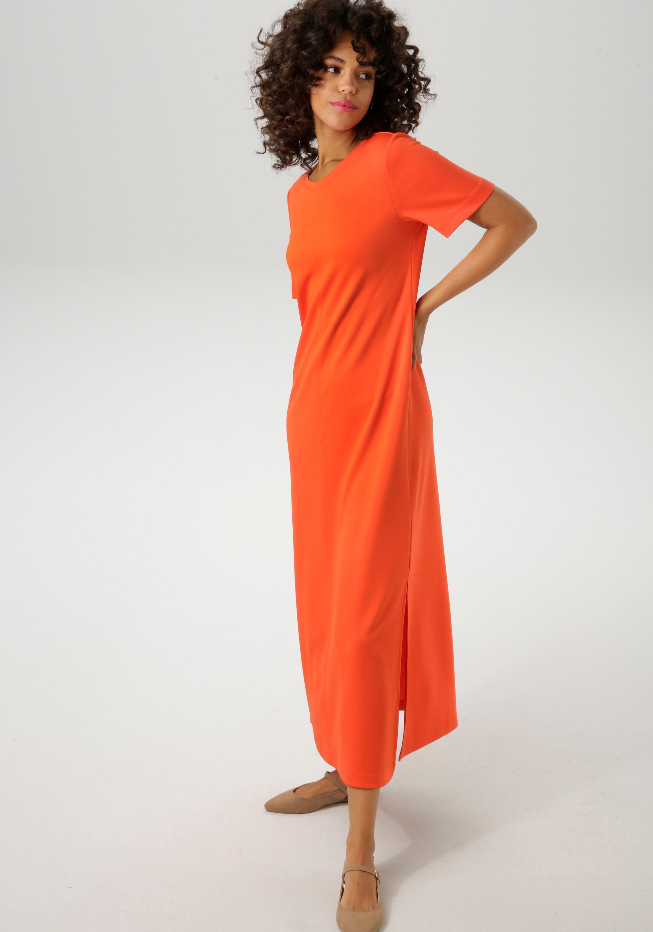 Aniston CASUAL Maxikleid mit Seitenschlitzen