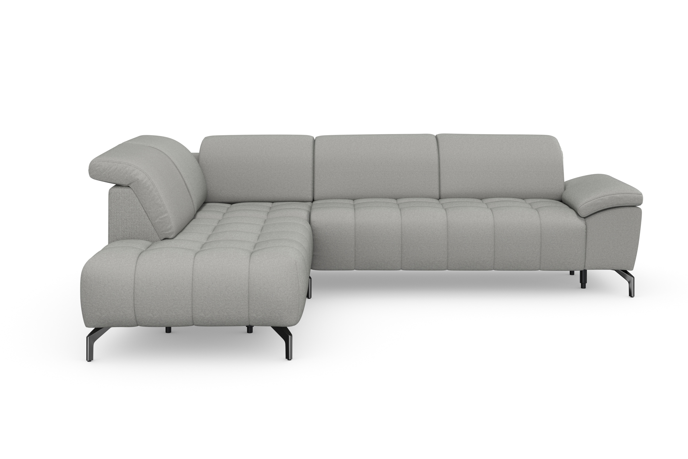 sit&more Ecksofa »Cool L-Form«, wahlweise mit Kopfteilverstellung und Vorzi günstig online kaufen