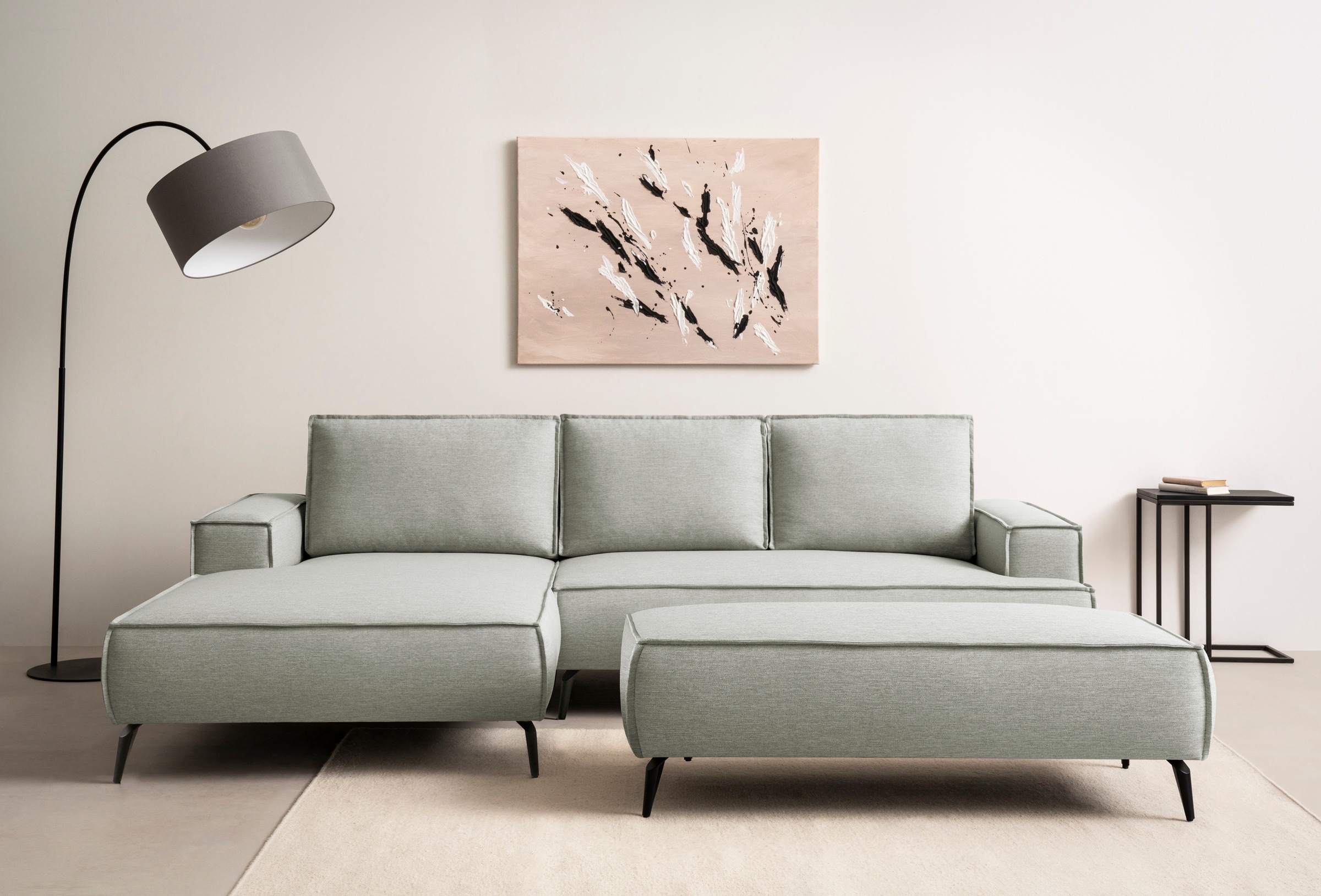 Home affaire Sitzgruppe »TVINNU, Polsterecke L-Form, Schlaffunktion, mit Ho günstig online kaufen