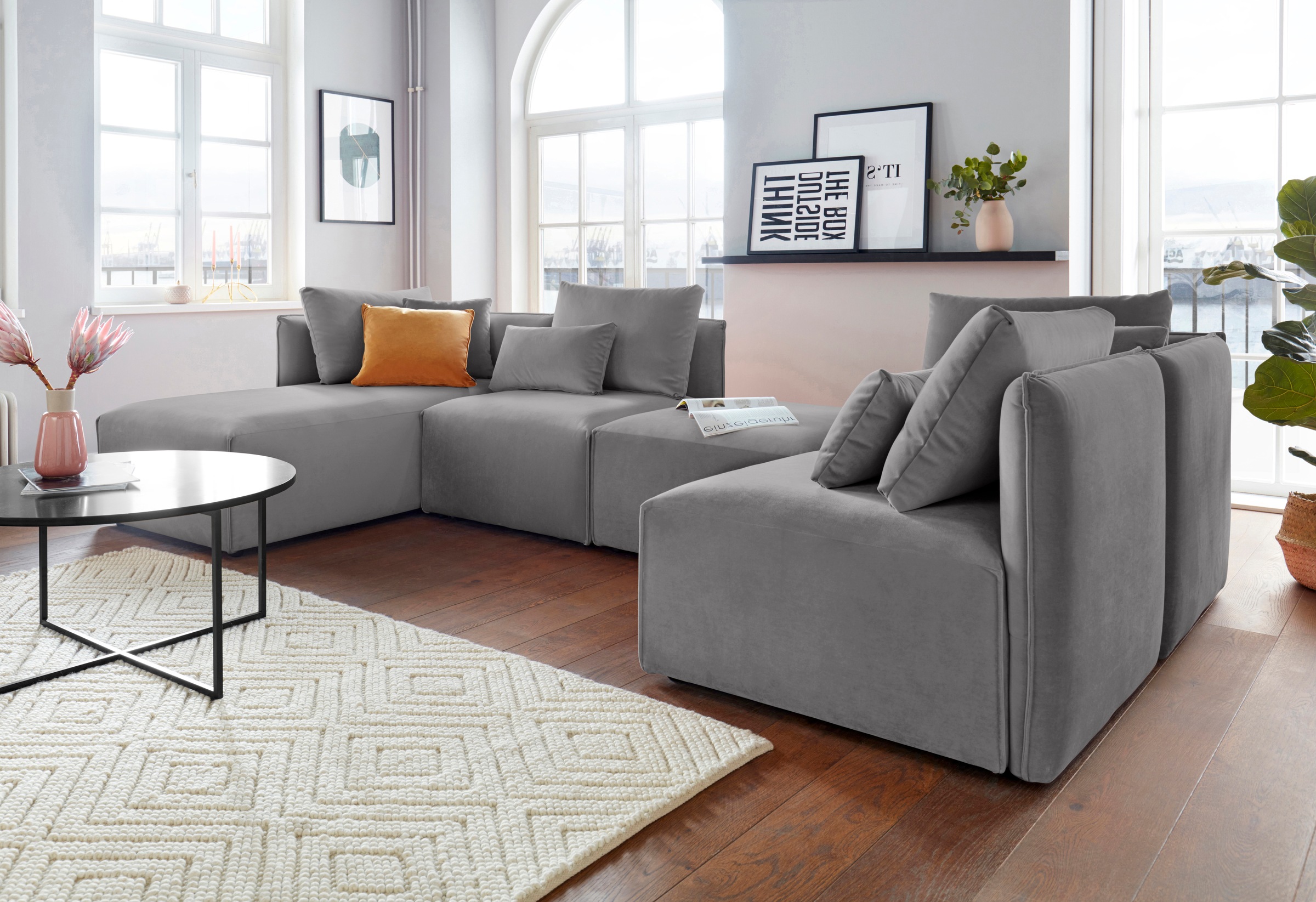 andas Ecksofa "Nöre L-Form" 3 Teile, in vielen Bezugsqualitäten und Farben. günstig online kaufen
