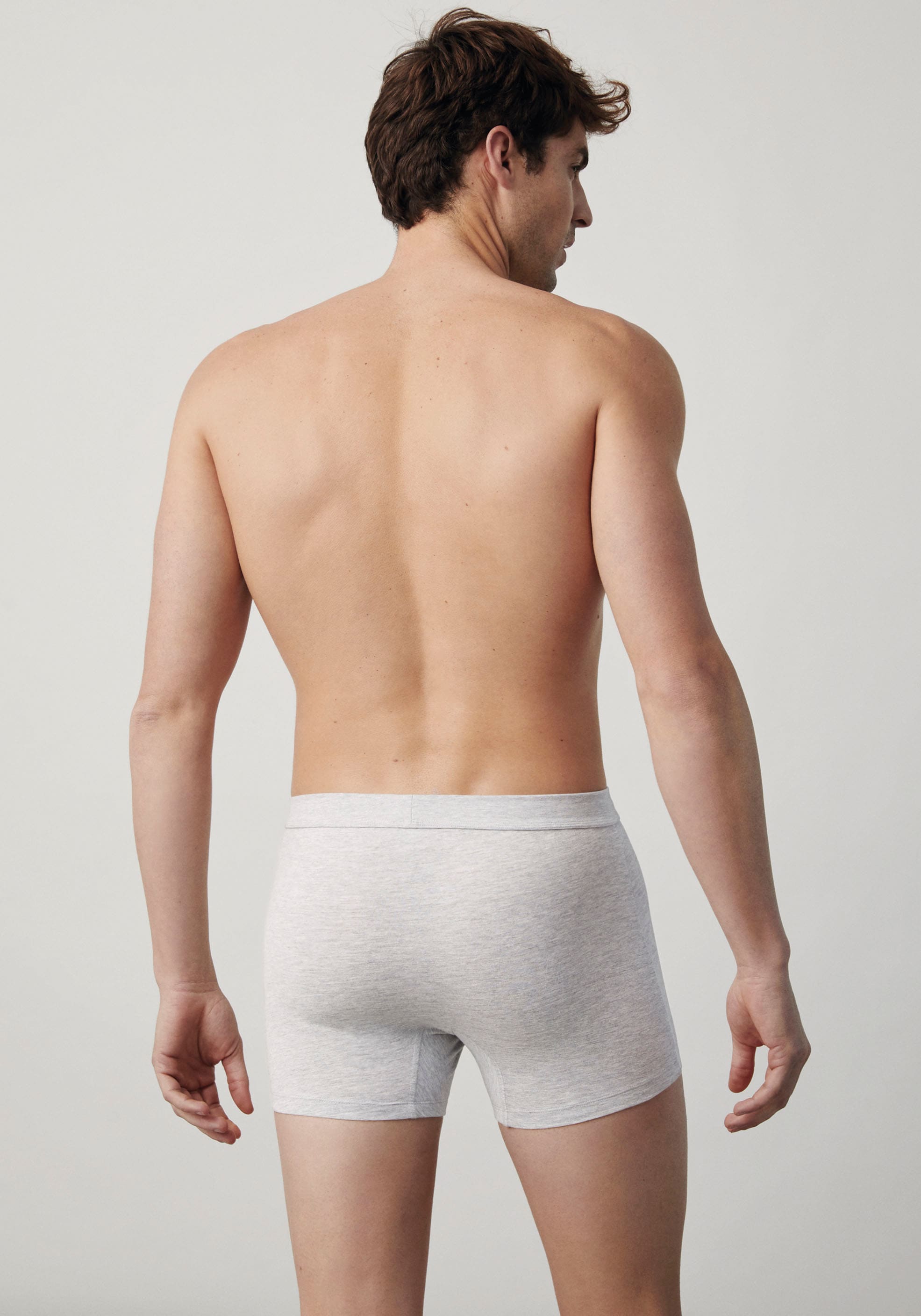 YSABEL MORA Boxershorts »BASIC COLLECTION COTTON«, (3er Pack), mit praktischem Eingriff im Schritt