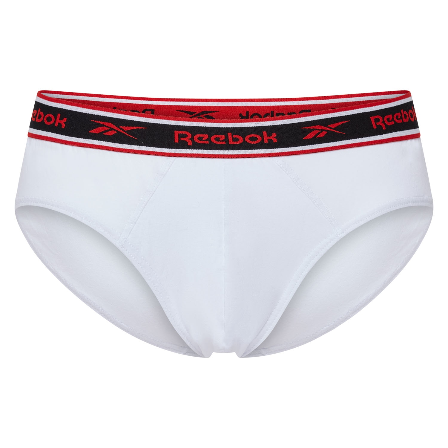 Reebok Slip »CHASE« 3er Pack,  basic, bequem, atmungsaktiv, mit Logo, breiter Bund, Baumwollmix