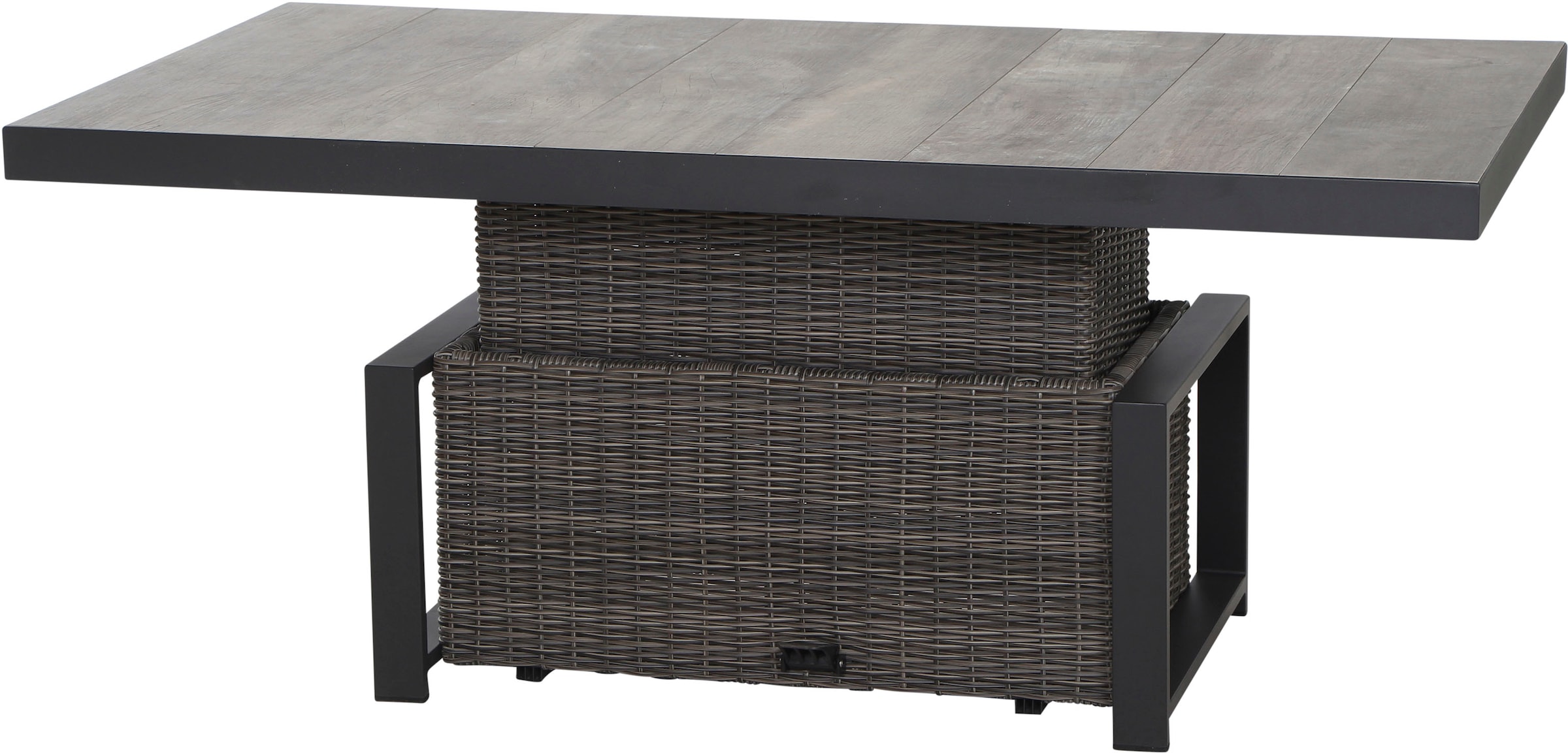 Siena Garden Gartenlounge-Set »Corido«, (Set, 9 tlg.), bestehend aus 2 Sesseln, 1 Sofa, 1 Tisch und 5 Auflagen