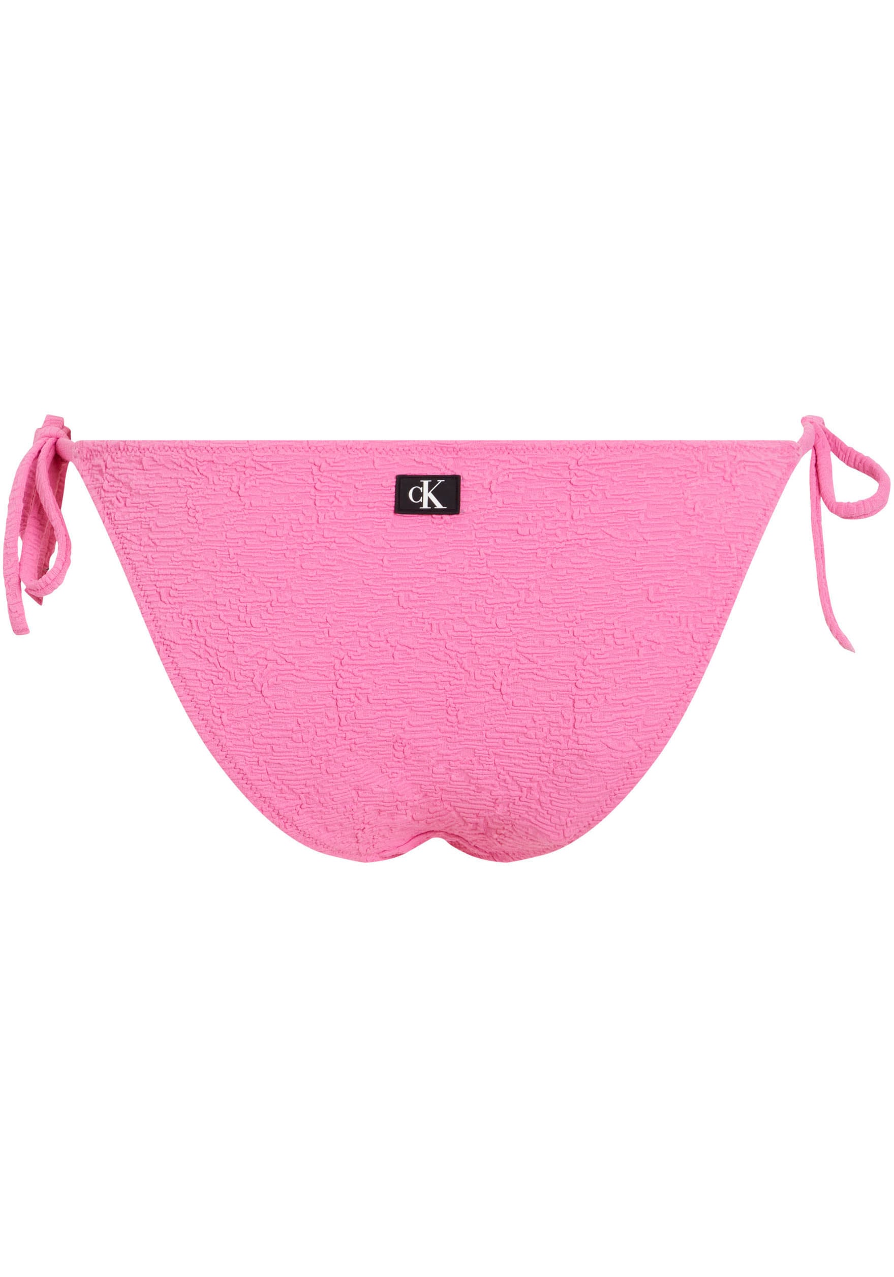 Calvin Klein Swimwear Bikini-Hose »STRING SIDE TIE BIKINI«, mit Struktur