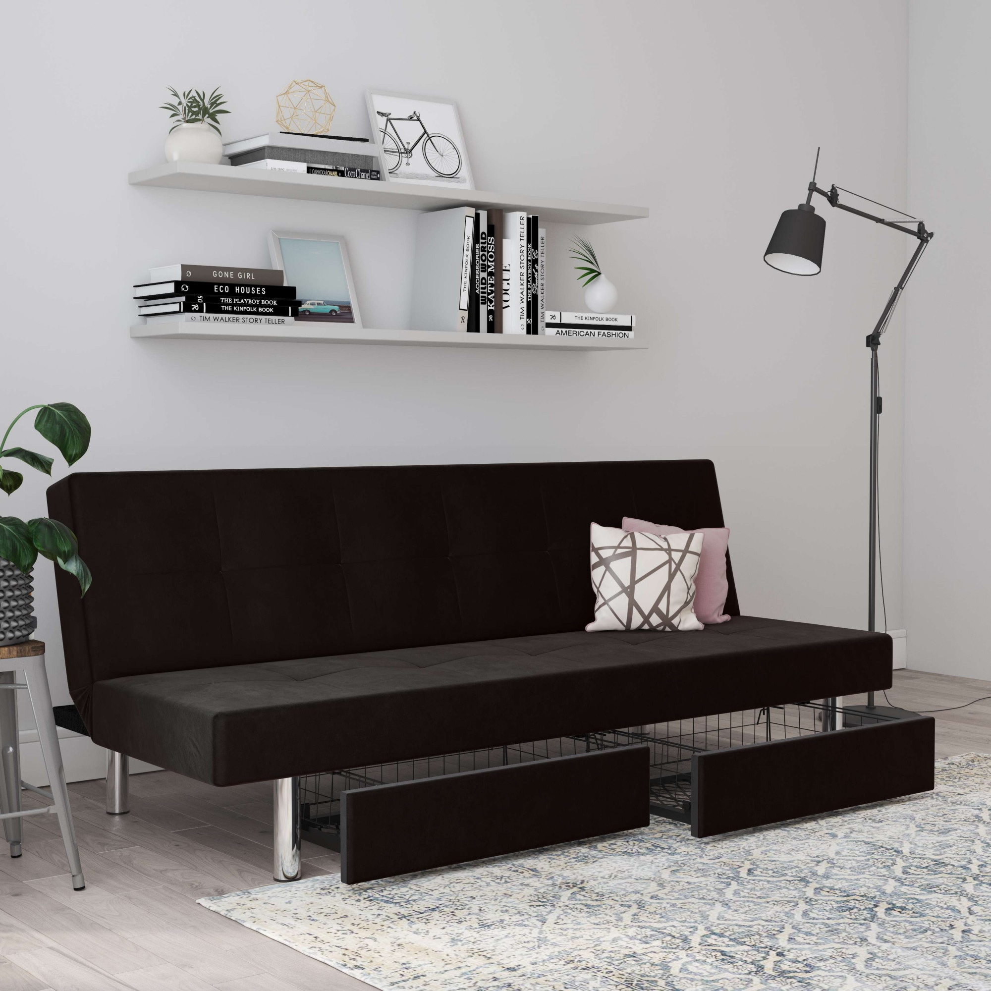 Dorel Home Schlafsofa "Erica", Daybed mit aufklappbarer Liegefläche günstig online kaufen