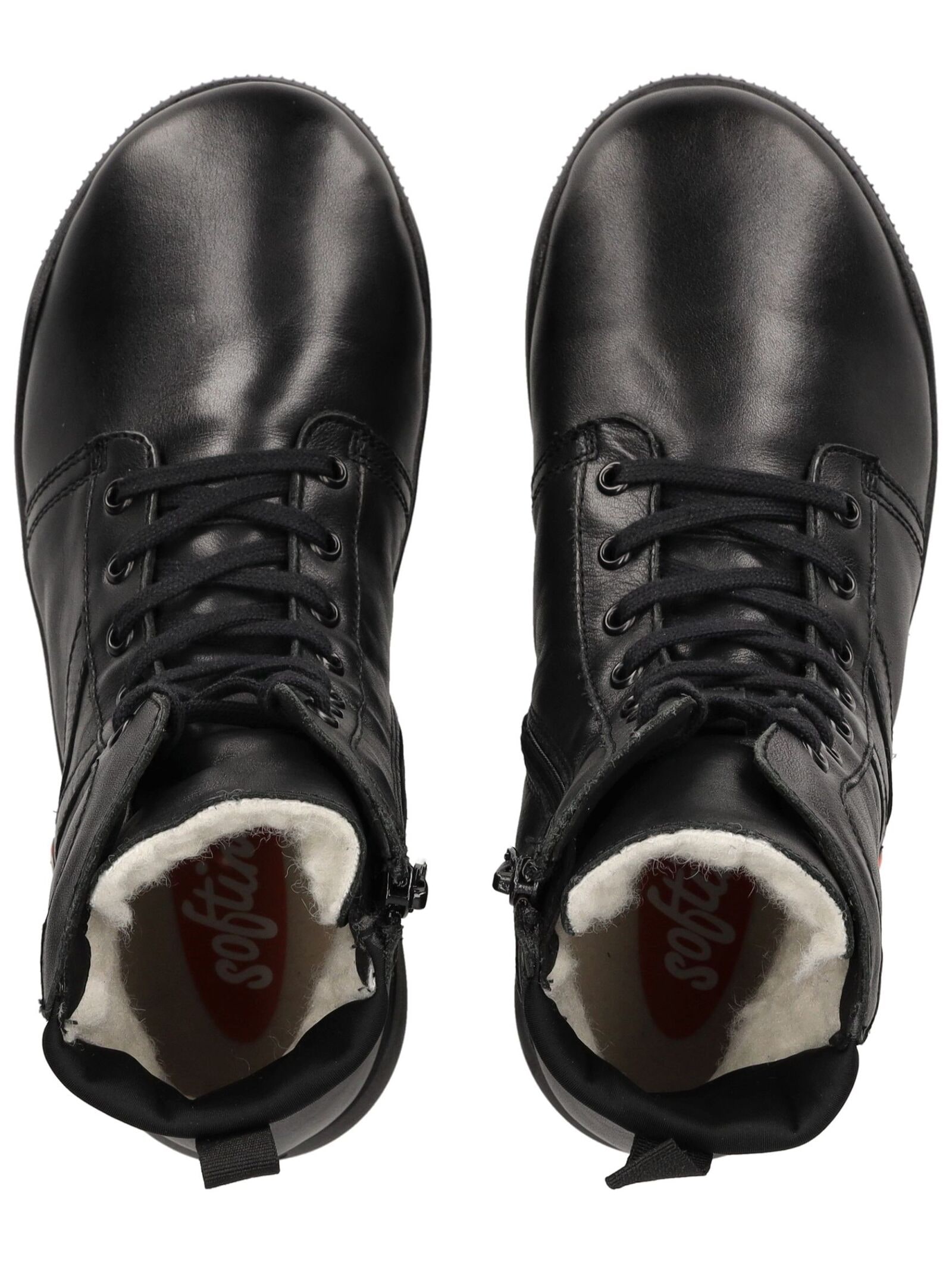 softinos Schnürstiefelette »softinos Stiefelette Leder«