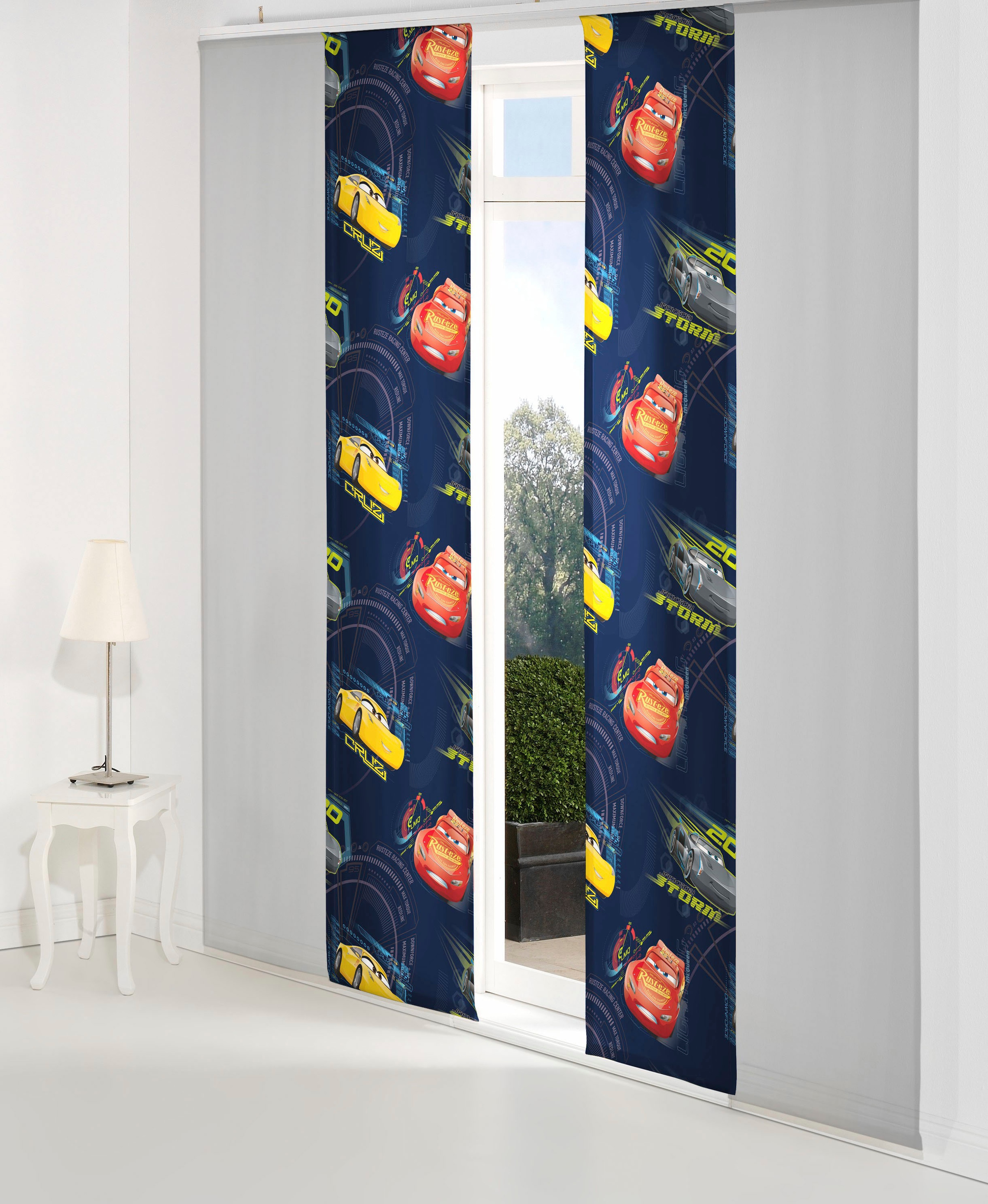 Wirth Schiebegardine »Cars Cruz« Paneelwagen 1 Stk. tlg. Walt Disney günstig online kaufen
