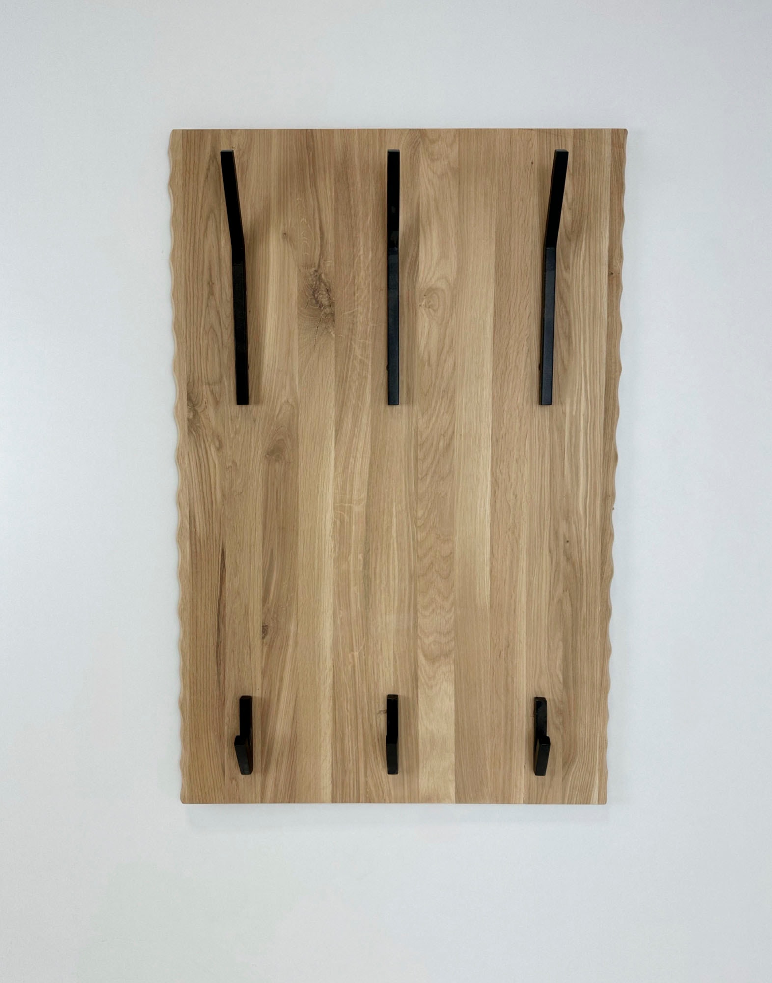 andas Garderobenpaneel »Belfort« B/T/H: 60/90/9 cm, aus Eichenholz, FSC® ze günstig online kaufen