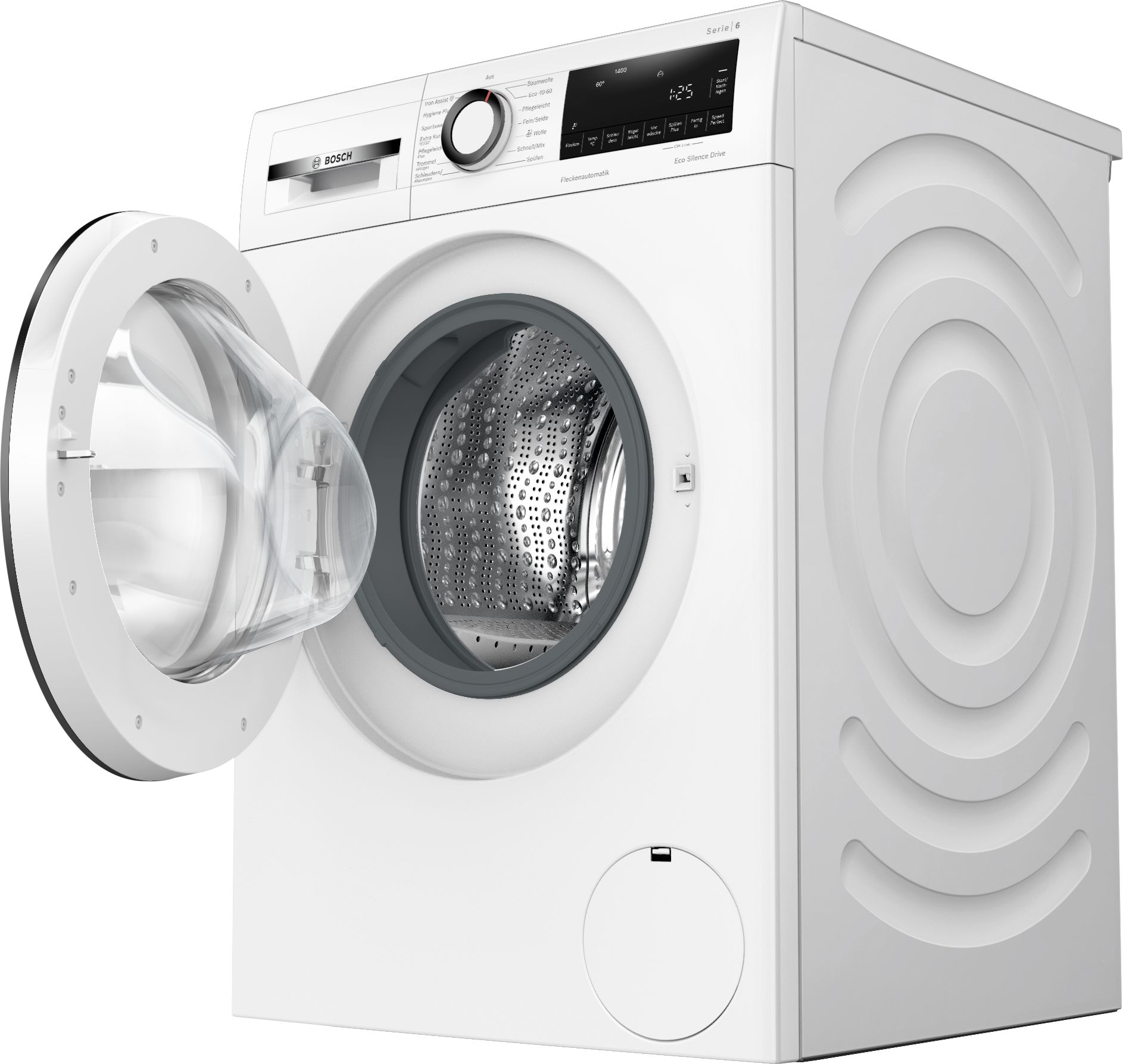 BOSCH Waschmaschine Serie 6 »WGG244ZV0« 9 kg 1400 U/min Knitter-Programm Iron Assist, Speed Perfect, Nachlegefunktion