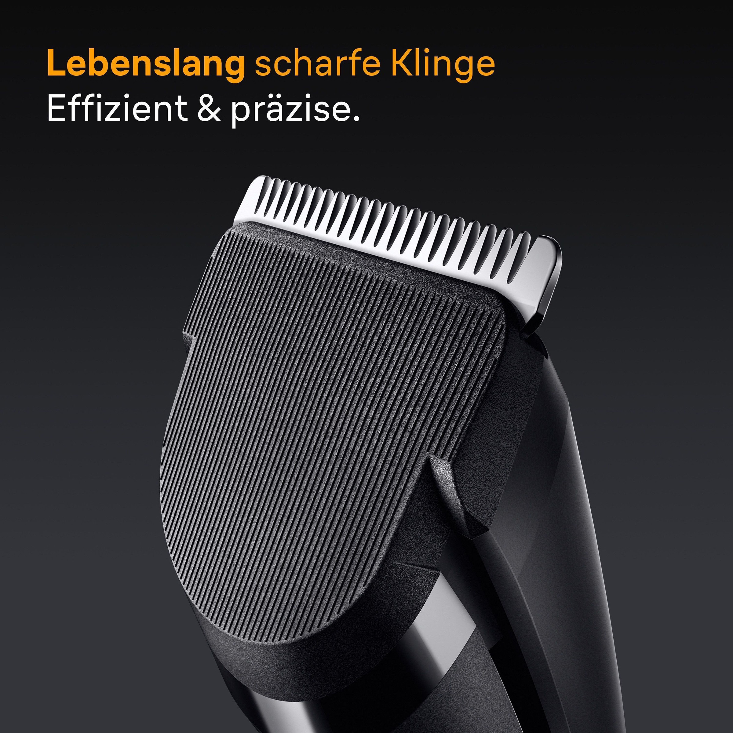 Braun Haarschneider »Braun Series 5 HC5530« Lebenslang scharfe Klinge, 17 Längeneinstellungen, 50 Min Laufzeit,
