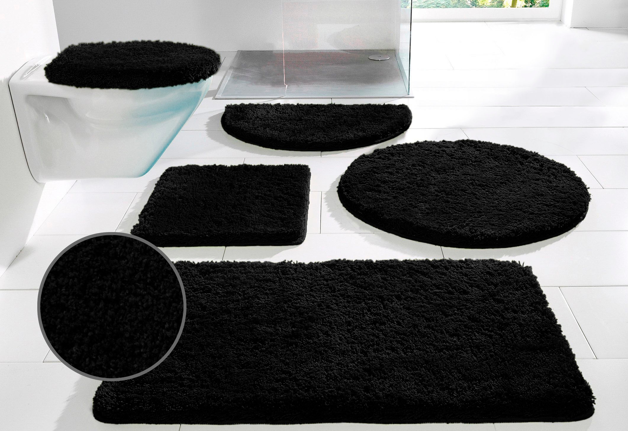 my home Badematte Sanremo, Badvorleger, Badezimmer günstig online kaufen