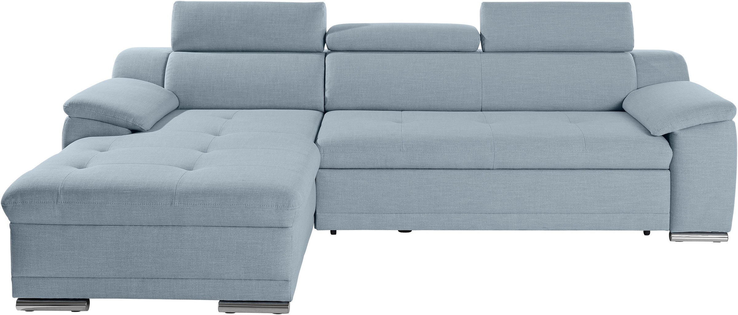 sit&more Ecksofa "Andiamo L-Form", wahlweise mit Bettfunktion, inklusive Ko günstig online kaufen