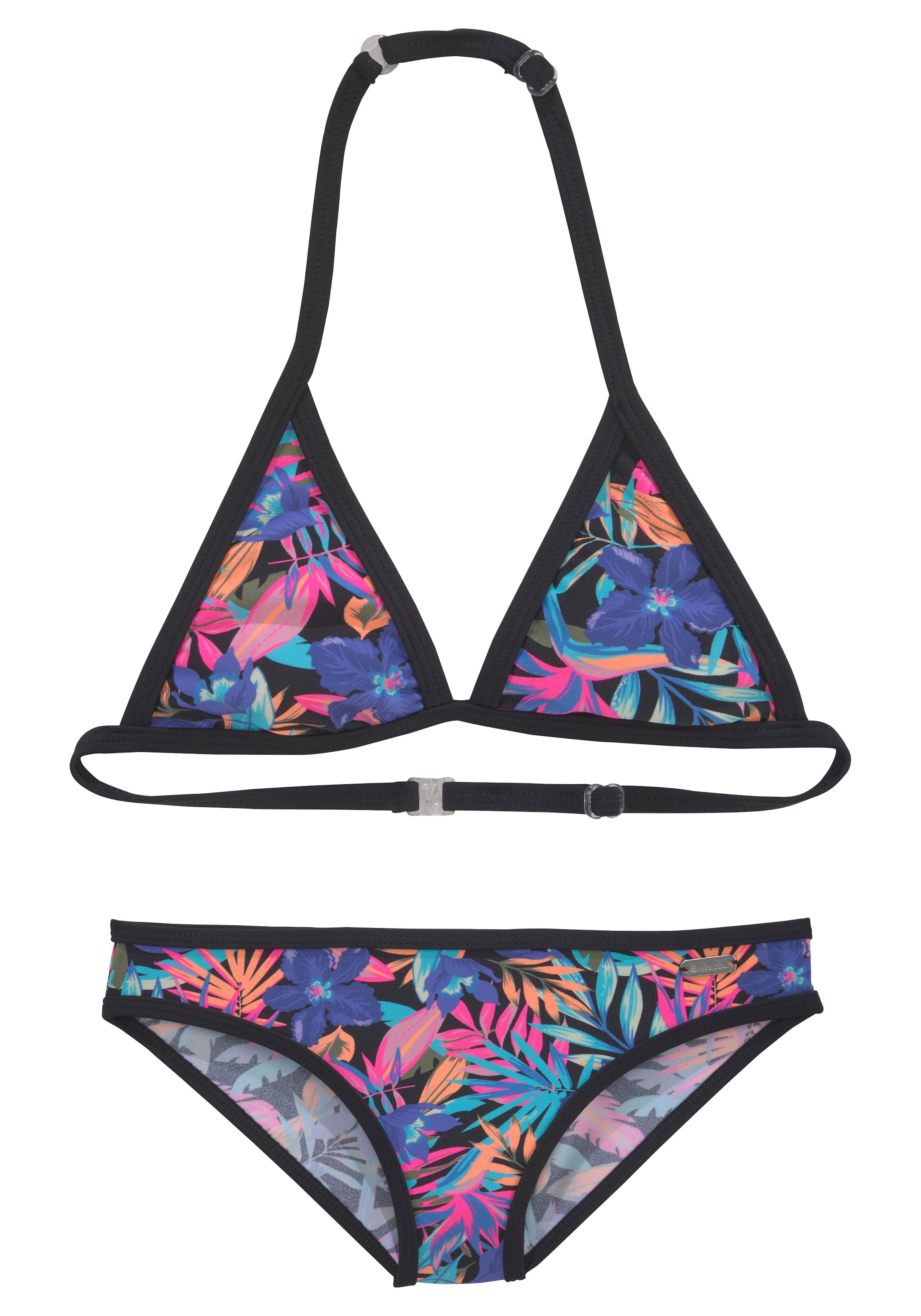 Bild von Bench. Triangel-Bikini »Pitch Kids«, mit trendigem Dschungeldruck