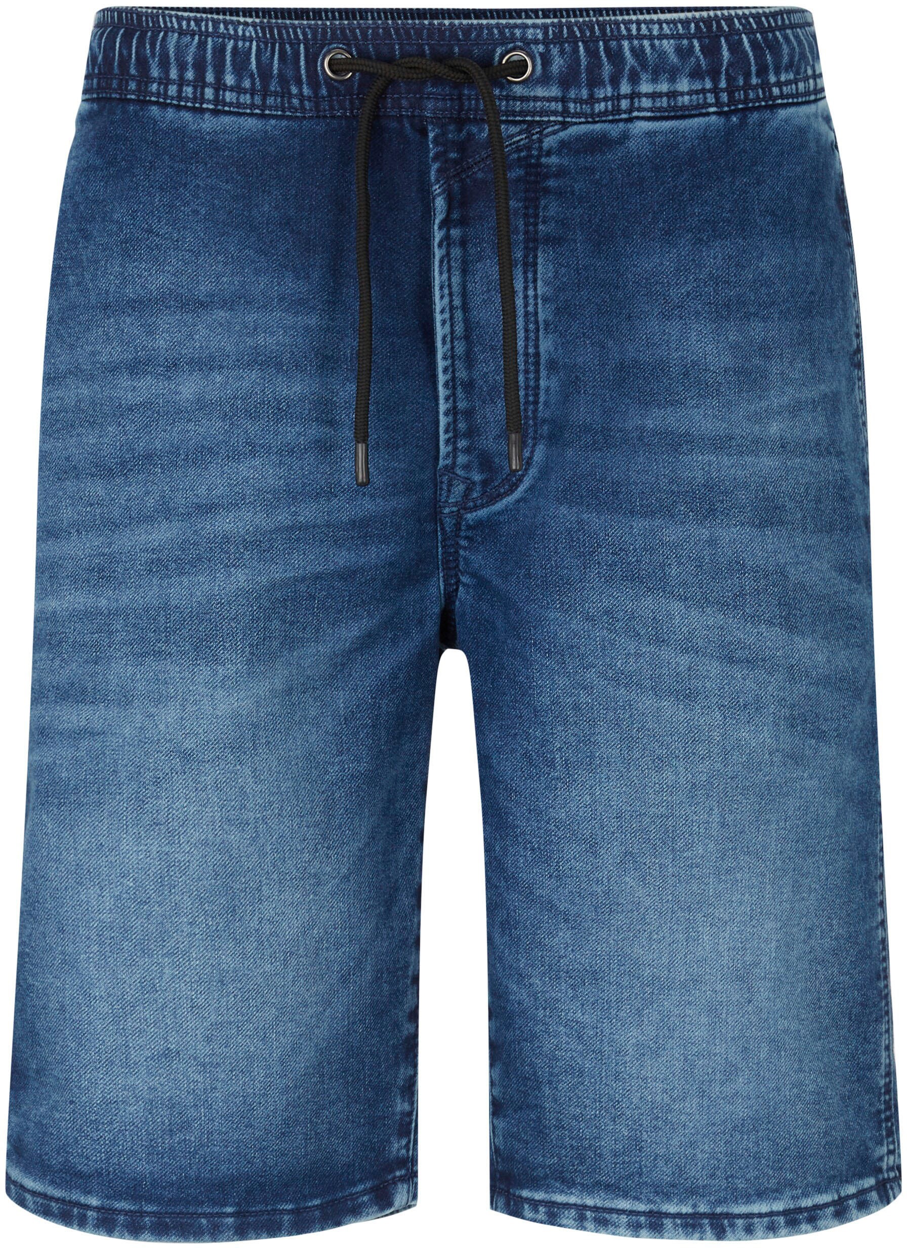 12. Bild von TOM TAILOR Denim Jeansshorts, mit elastischem Tunnelzugbund