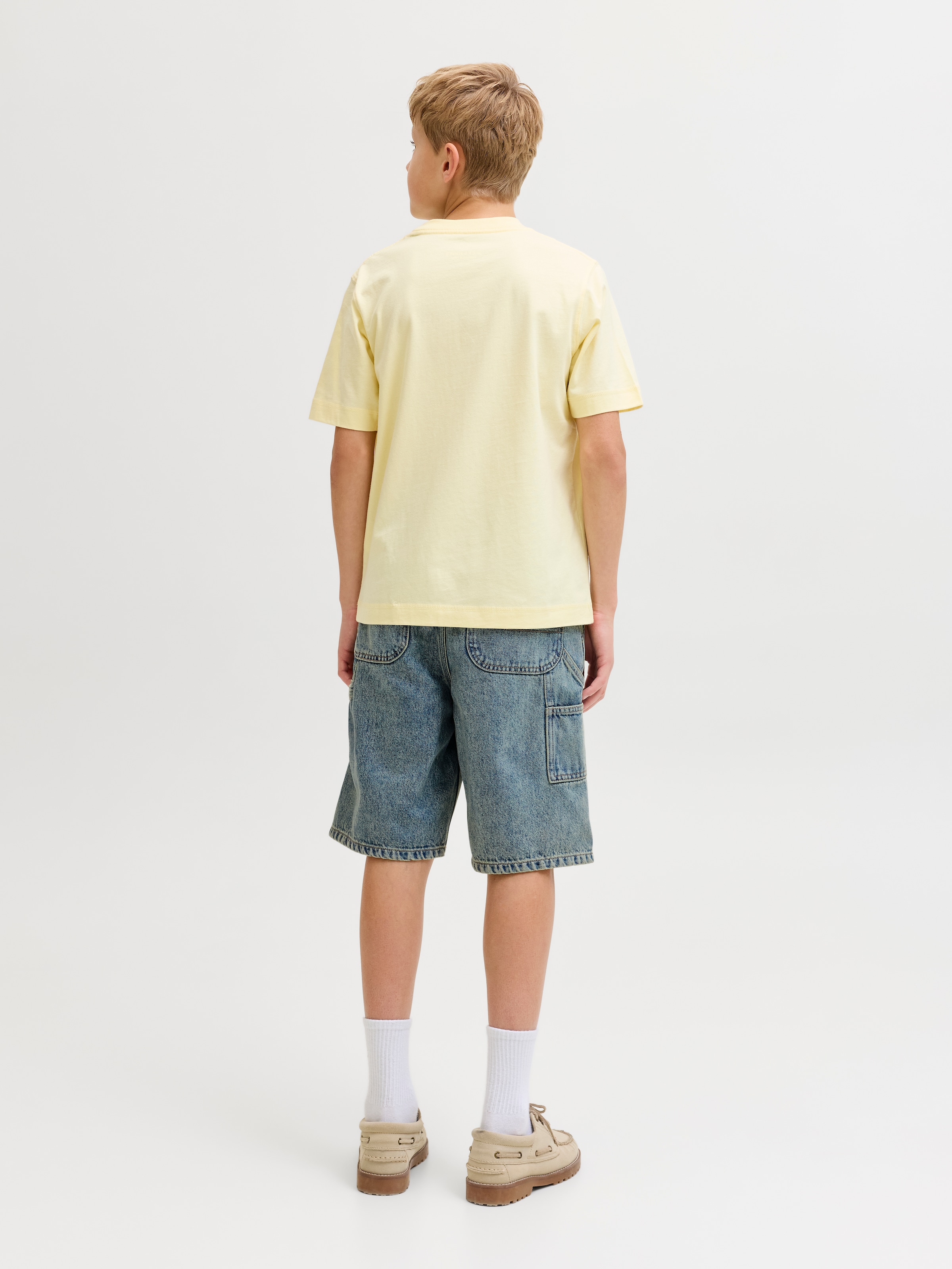 Jack & Jones Junior Shorts »JJIALEX JJCARPENTER SHORTS AKM 148 JNR«  mit auffälliger Waschung