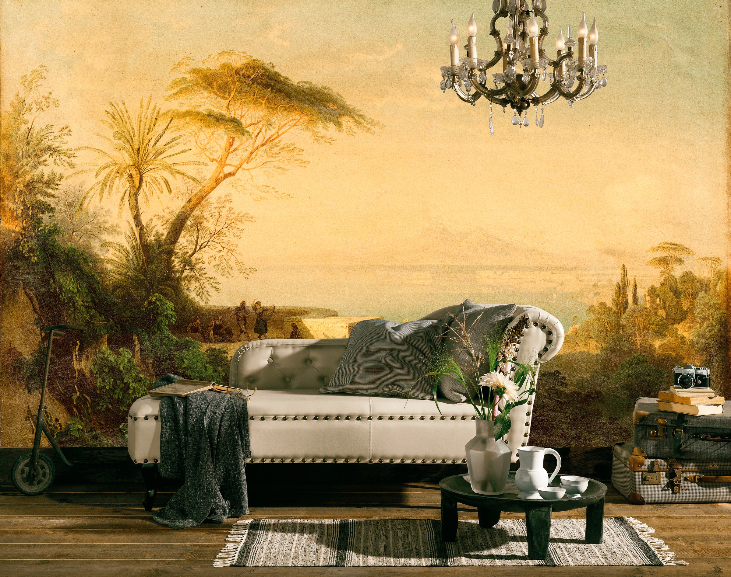 Architects Paper Fototapete »Atelier 47 Ancient Painting 2« Meer glatt Vlie günstig online kaufen