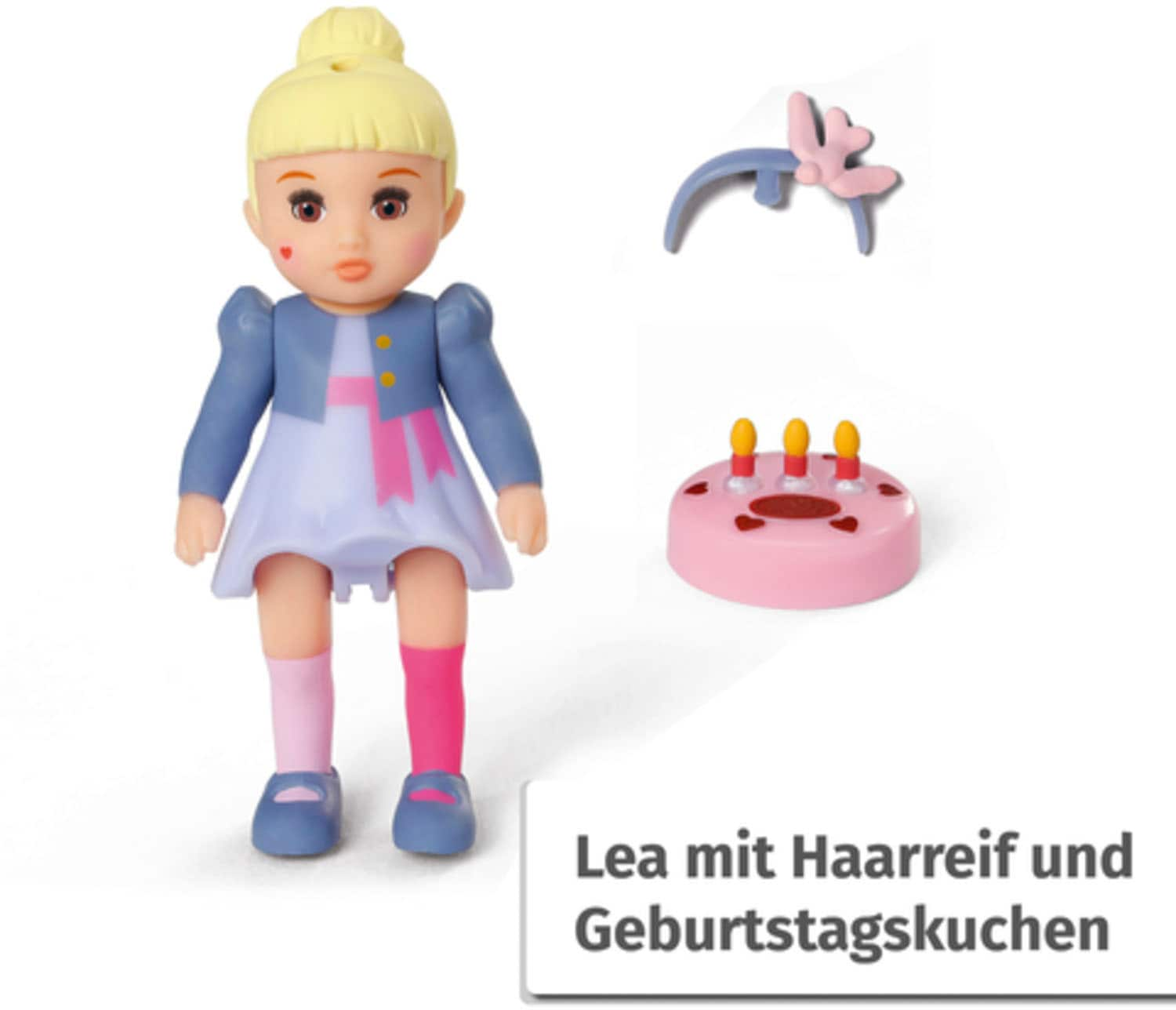 Baby Born Minipuppe »Baby born® Minis Spielset Happy Birthday«, inklusive Baby Born® Minipuppe