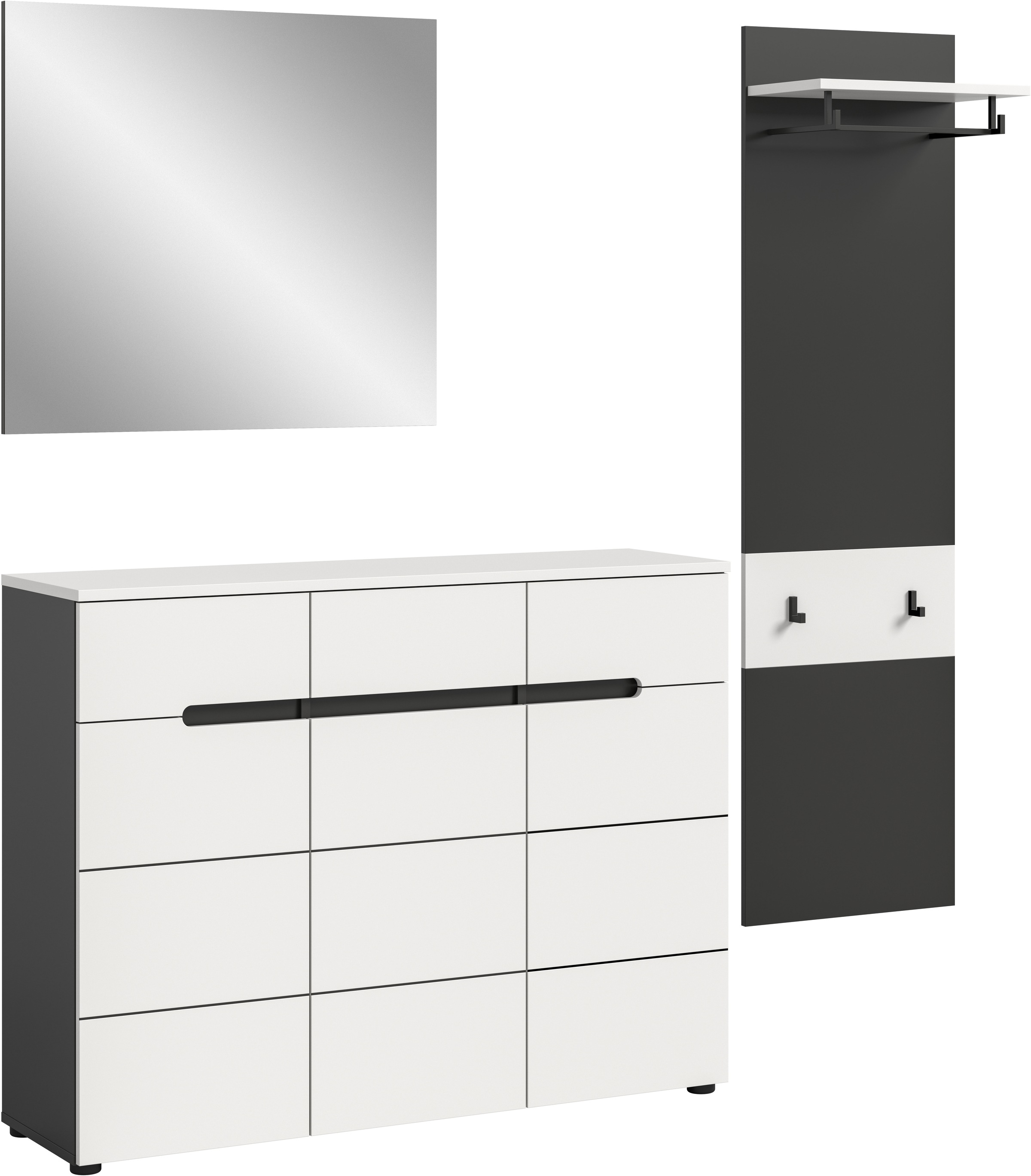 INOSIGN Garderoben-Set »REHAT, TOPSELLER!, 3-teilig, Breite 180 cm, individ günstig online kaufen