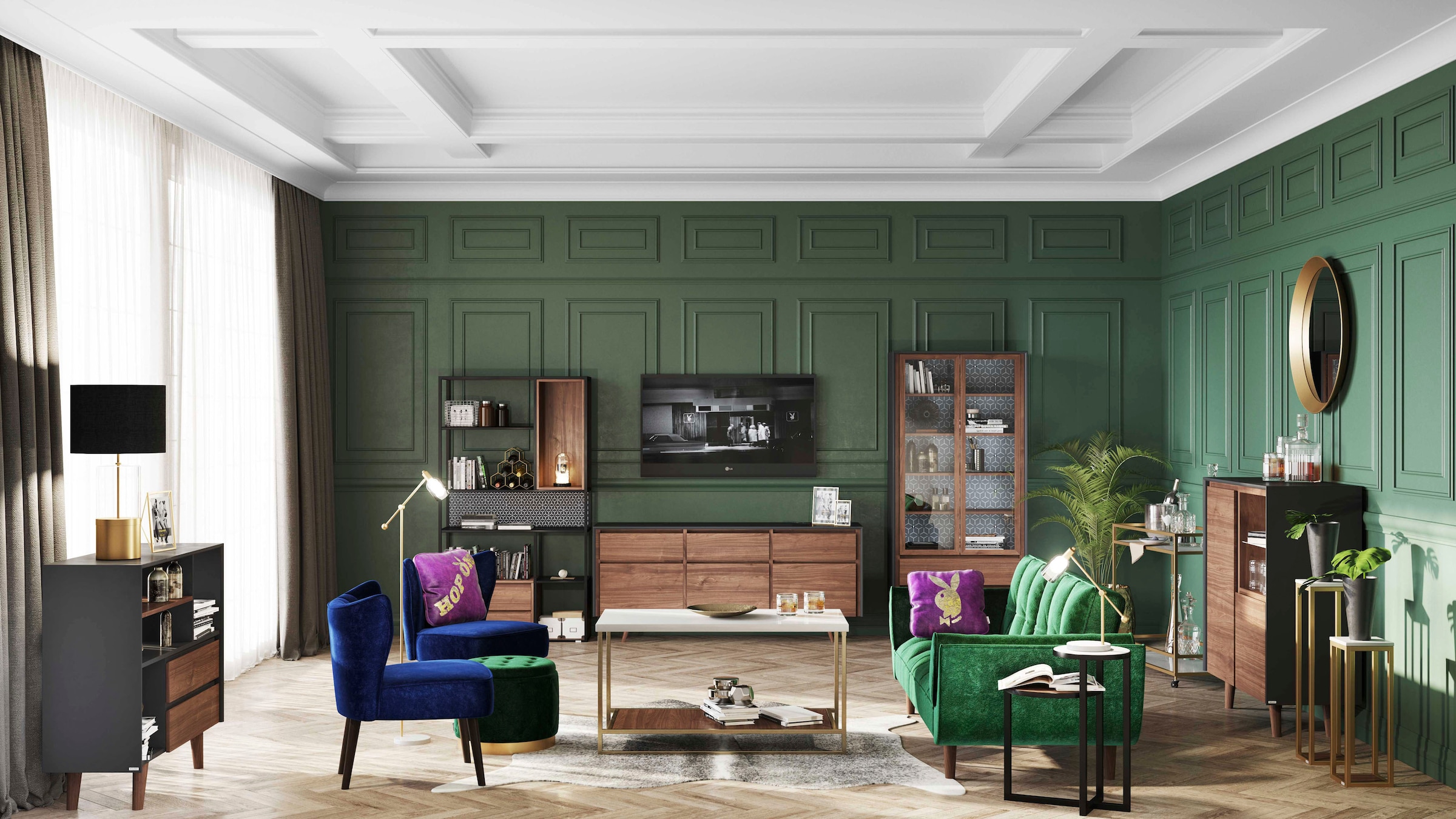 PLAYBOY Schlafsofa »Scarlett« Schlafsofa