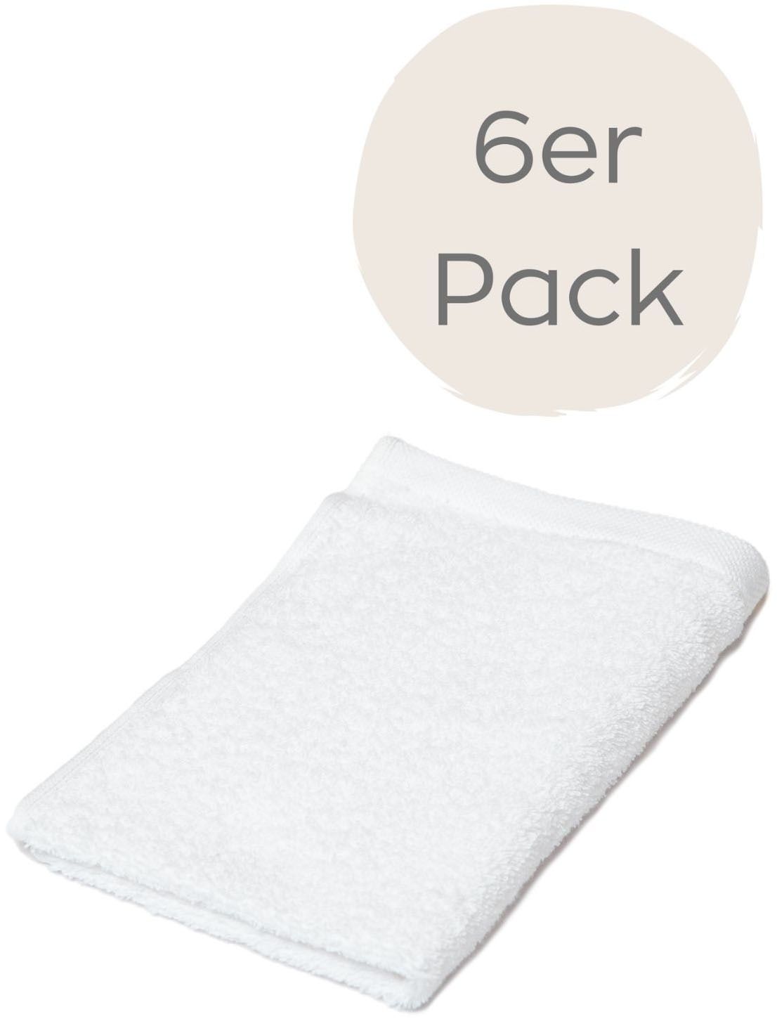 Wewo fashion Gästehandtücher »9517G« saugstark günstig online kaufen