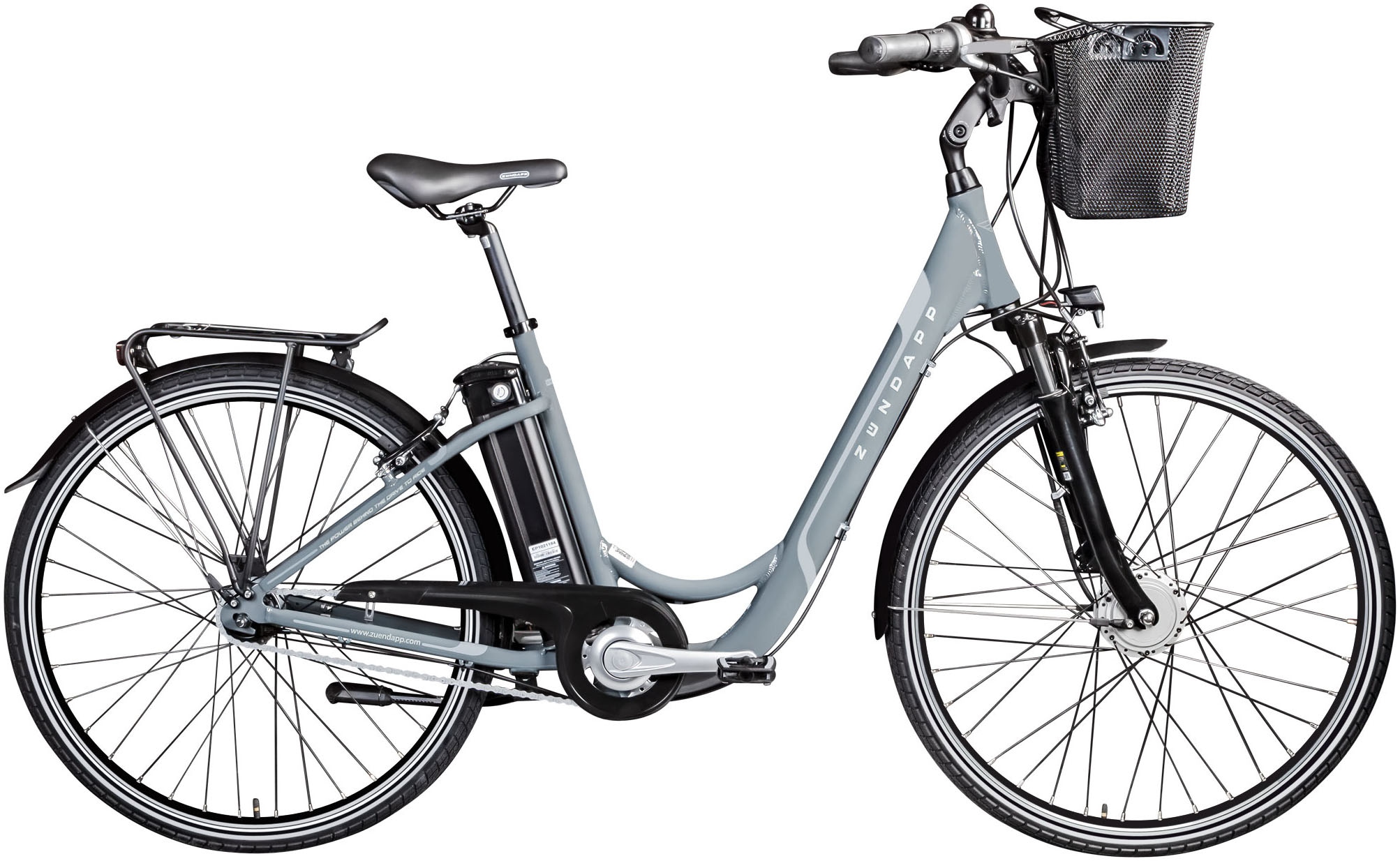 E-Bike »Z517«, 7 Gang, Frontmotor 250 W, E Bike Damenfahrrad 28 Zoll 155 - 190 cm mit...