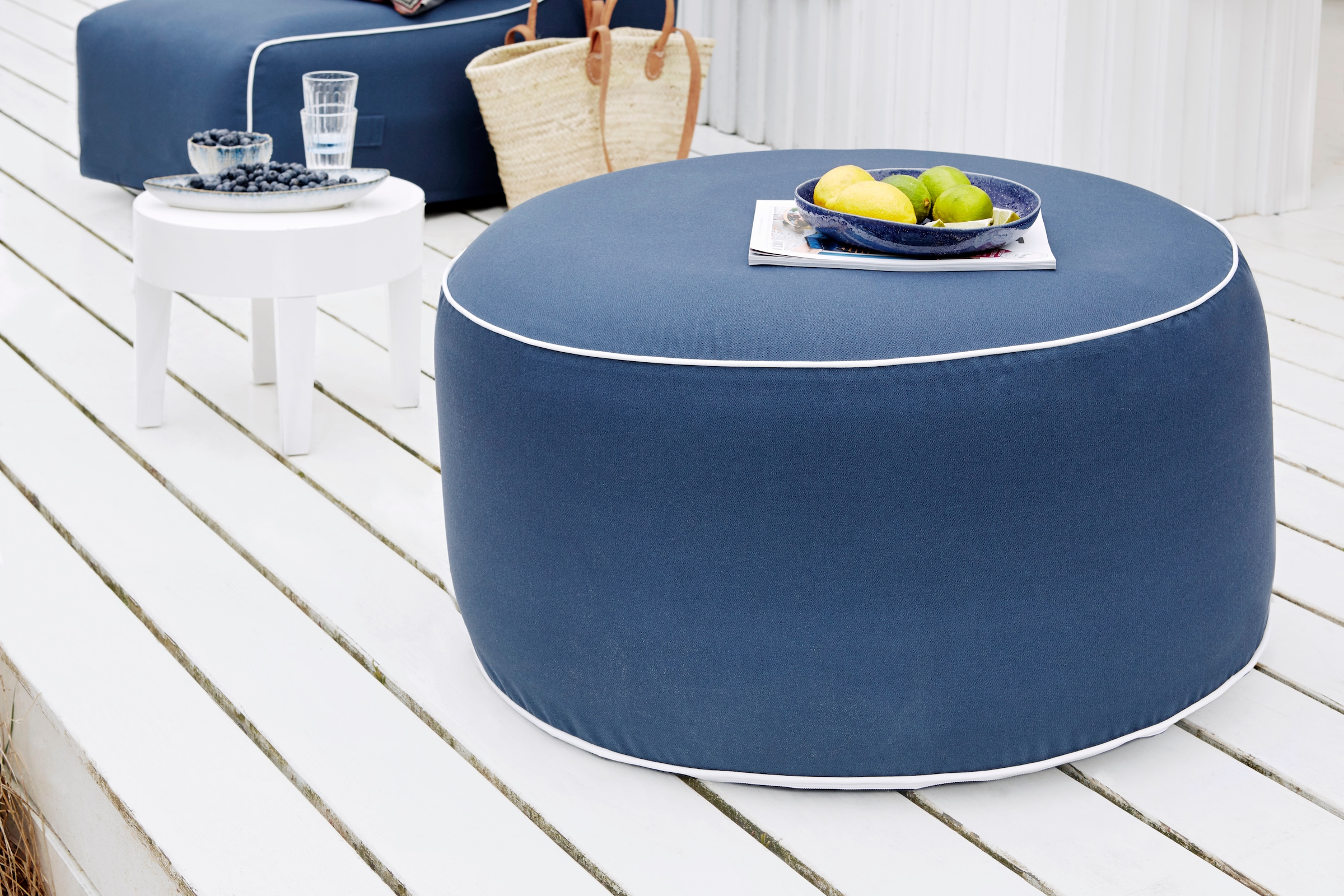 Jahnke Hocker »AIR SIT«, (1 St.), aufblasbar, Indoor & Outdoor, 80 cm Durchmesser