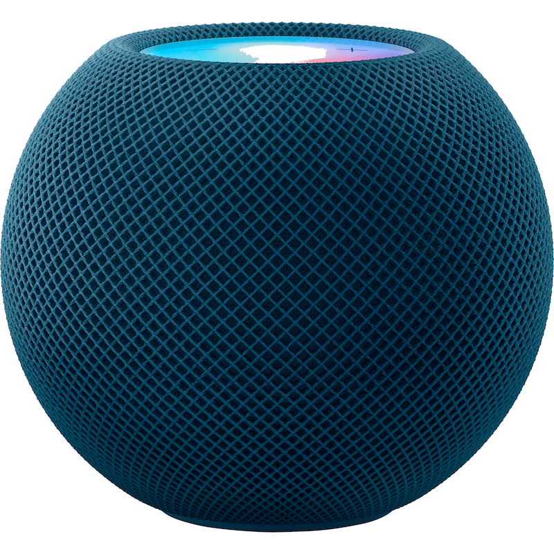 APPLE Lautsprecher »HomePod mini« (Bluetooth WLAN (WiFi) 360°-Sound App-Steuerung Lautstärkeregelung Multiroom Sprachsteuerung Touch -...
