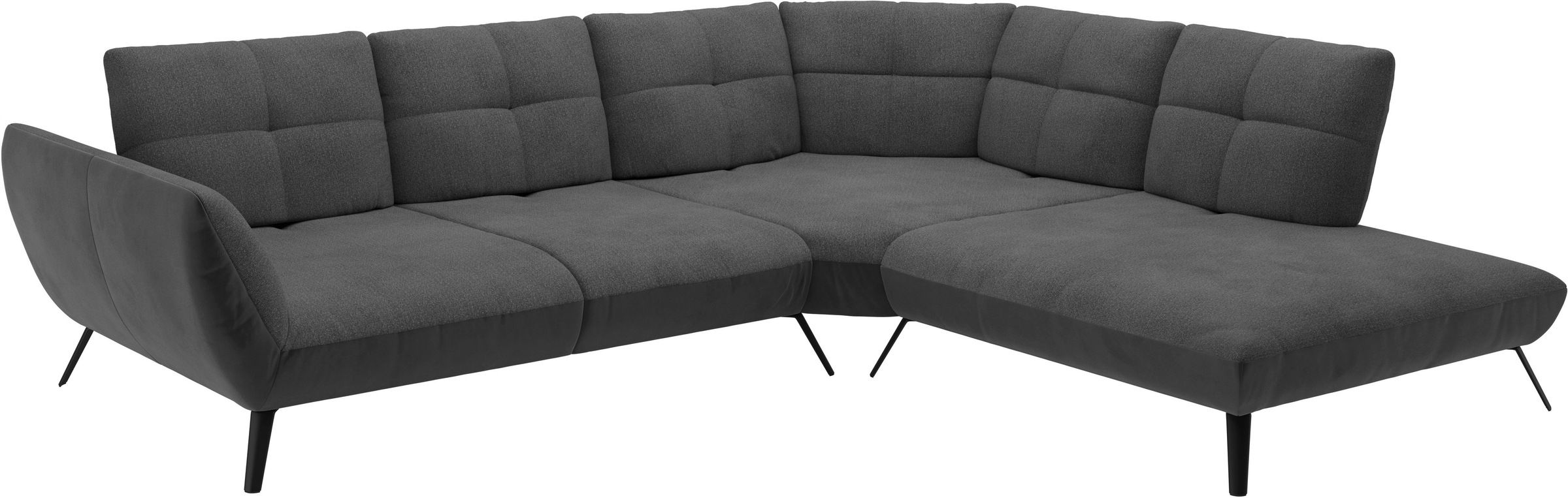 Places of Style Ecksofa »Mikado L-Form«, inkl. Sitztiefenverstellung und Armteilverstellung