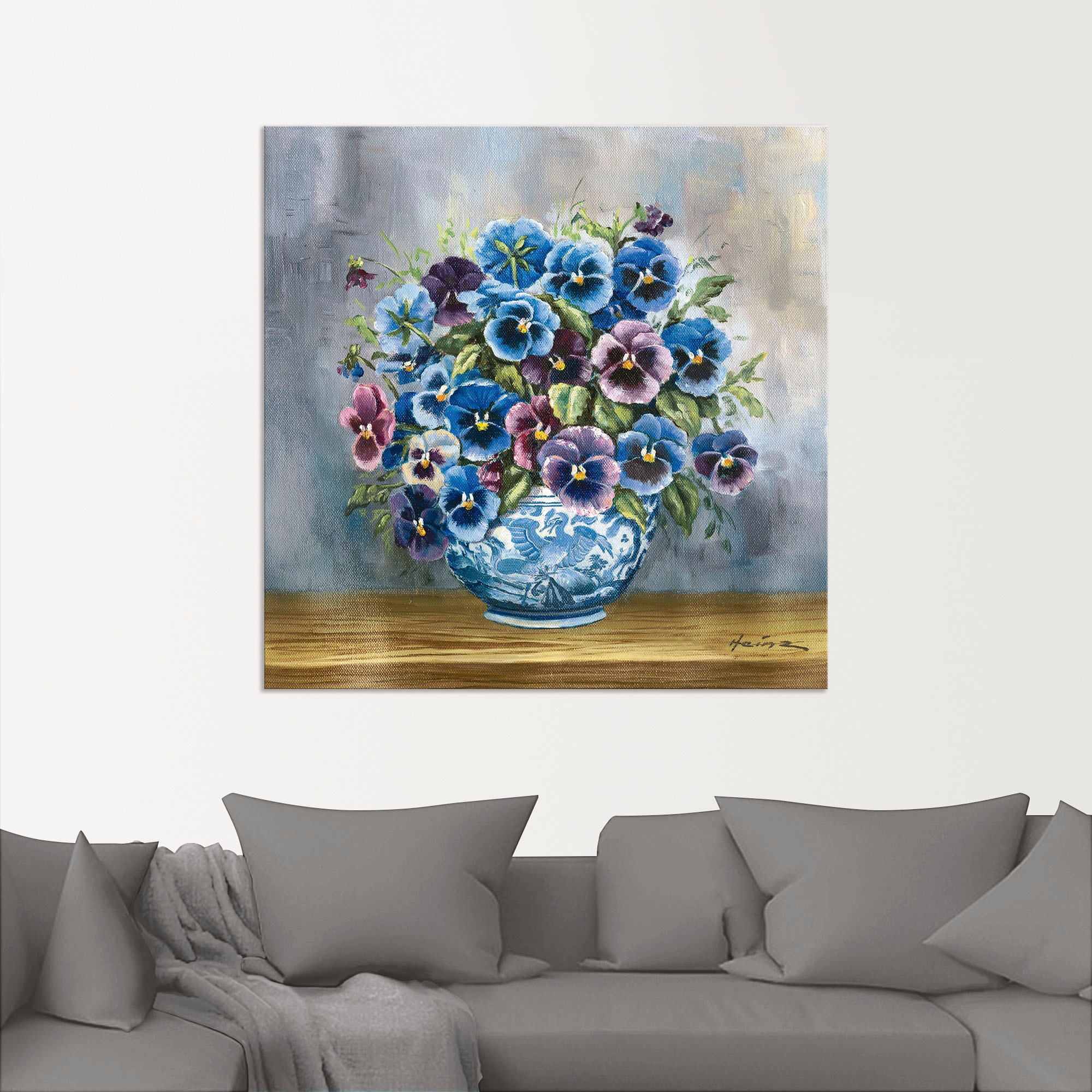 Artland Wandbild »Stiefmütterchen«, oder Größen Alubild, Wandaufkleber (1 St.), bestellen online in als Blumenbilder, Poster Leinwandbild, versch