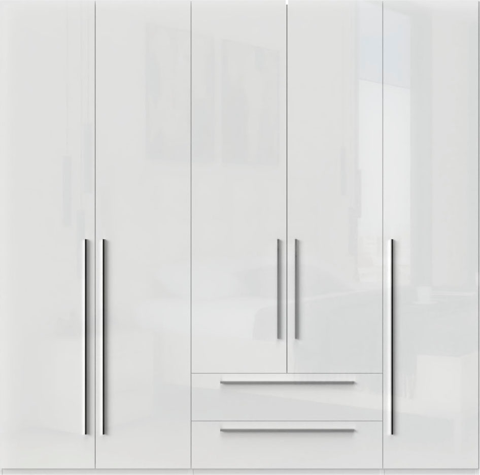Places of Style Kleiderschrank »Piano, UV lackiert, hochglänzend in beige o günstig online kaufen