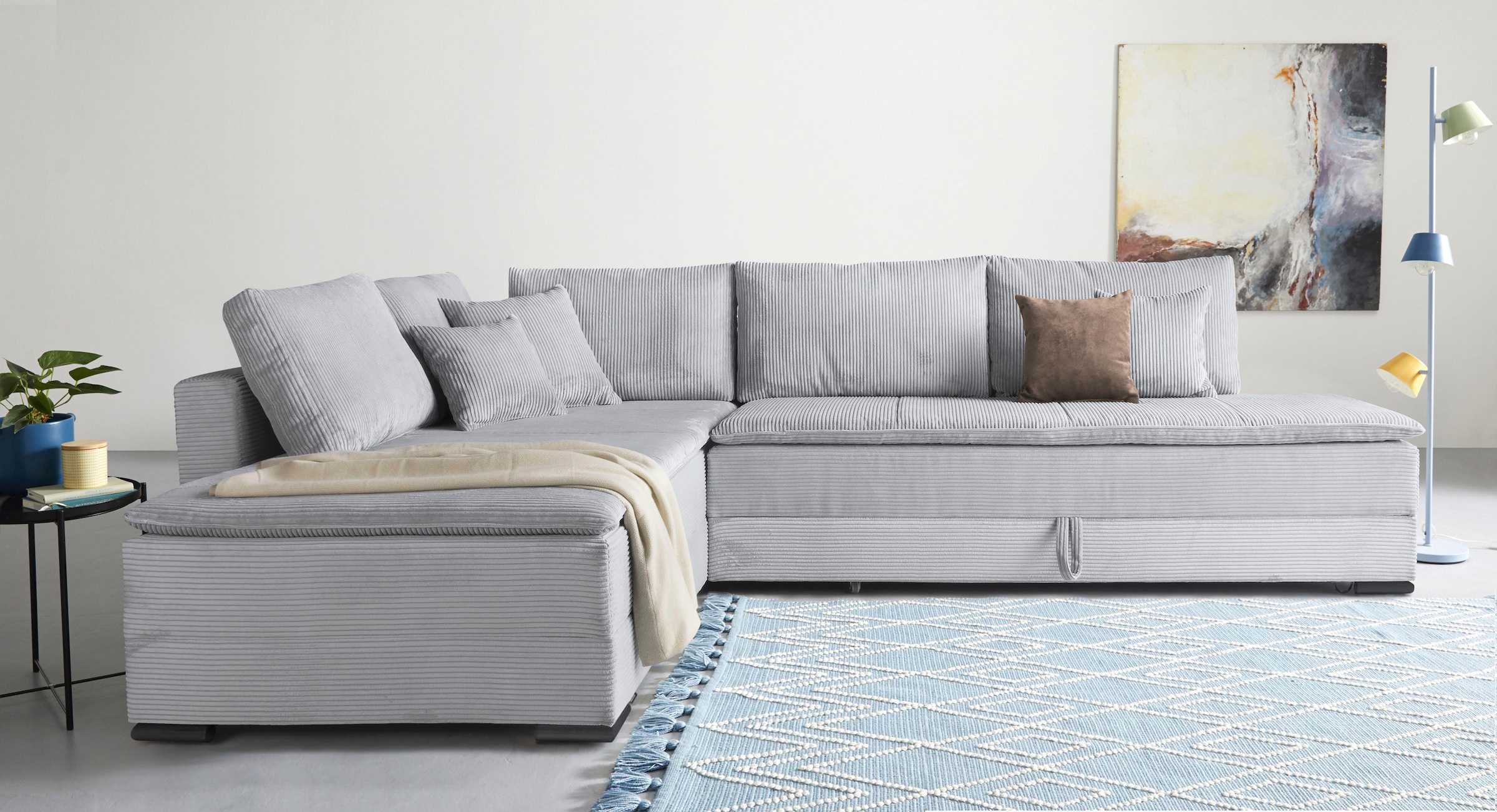 OTTO home Ecksofa »Night & Day L-Form mit Dauer-Schlaffunktion, Cord-Bezug! günstig online kaufen