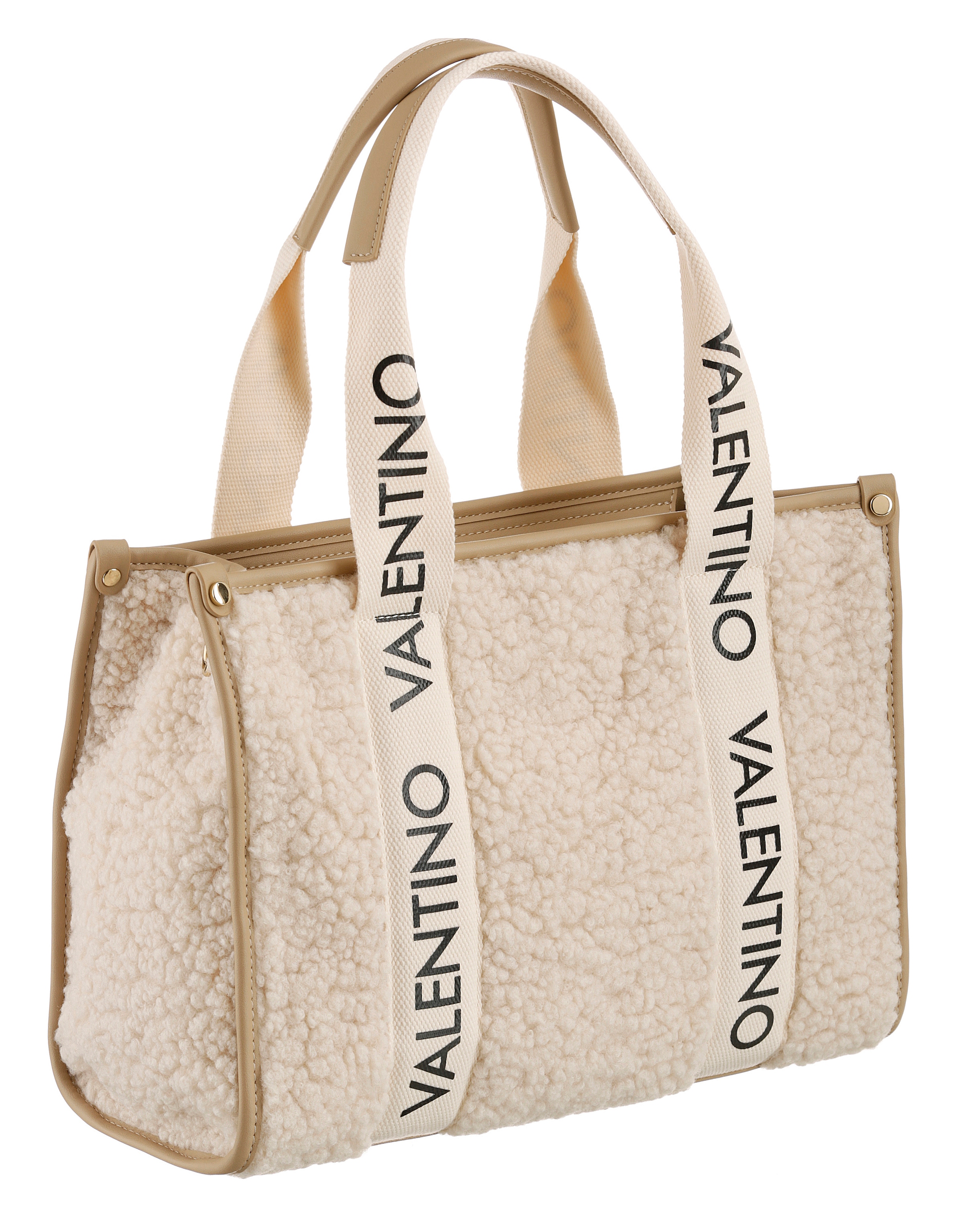 VALENTINO BAGS Shopper »SPECIAL CAMY« in modischer Teddy-Optik