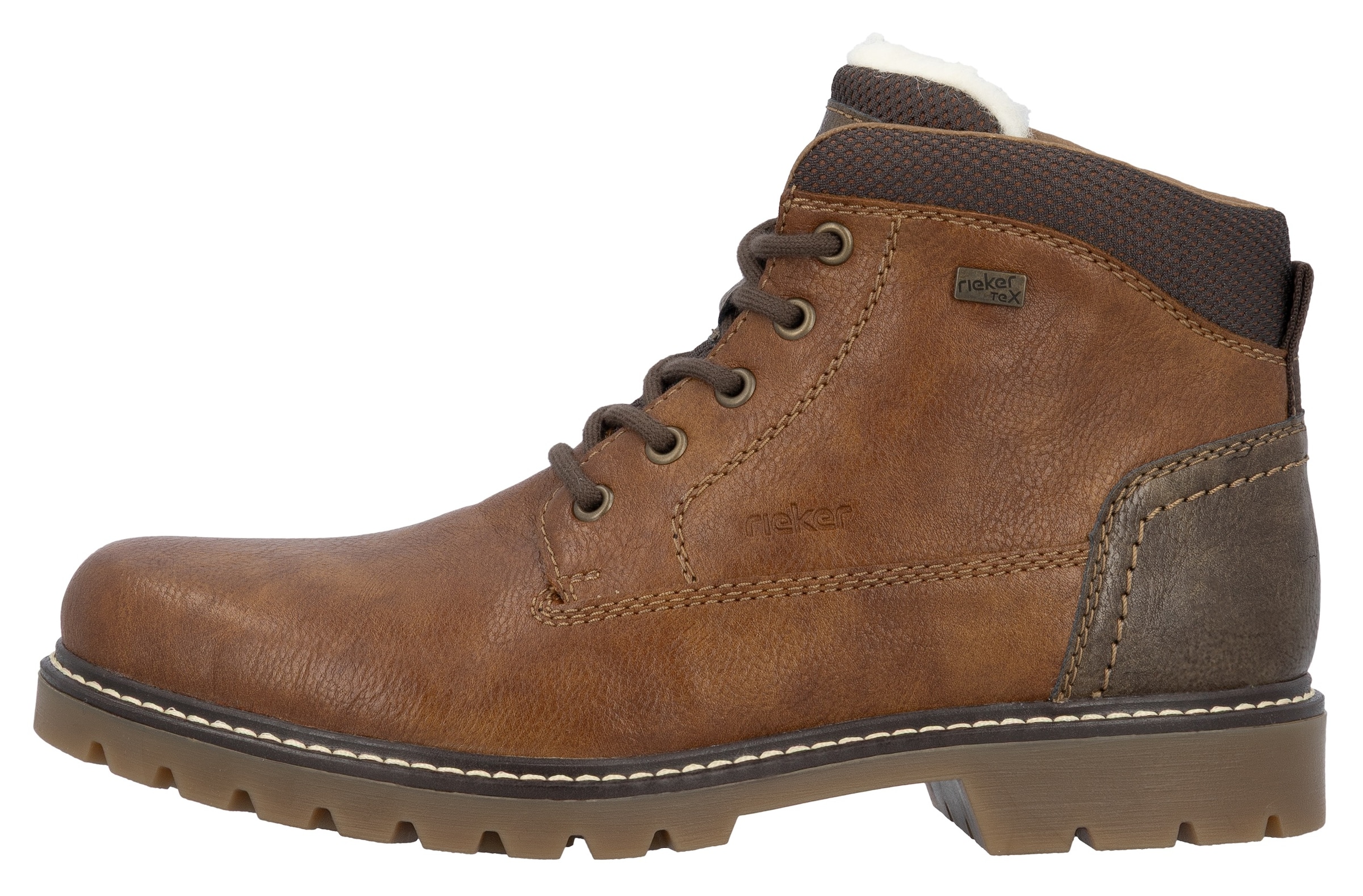 Rieker Winterstiefelette, Workerboots, Schnürboots, Trekkingstiefel mit riekerTEX-Membran