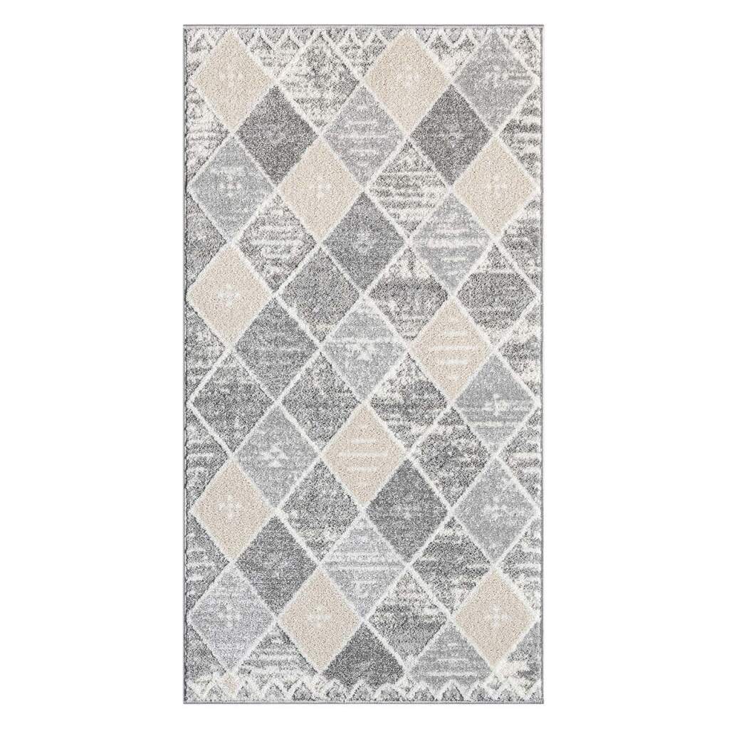 Carpet City Teppich »FLAIR179«, rechteckig, 11 mm Höhe, Kurzflor-Teppich, Skandi-Stil, Wohnzimmer