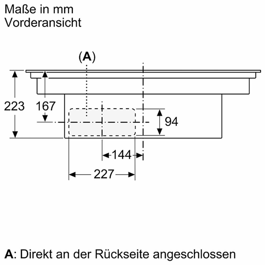 SIEMENS Kochfeld mit Dunstabzug »ED811BS16E«, mit Flachkanal