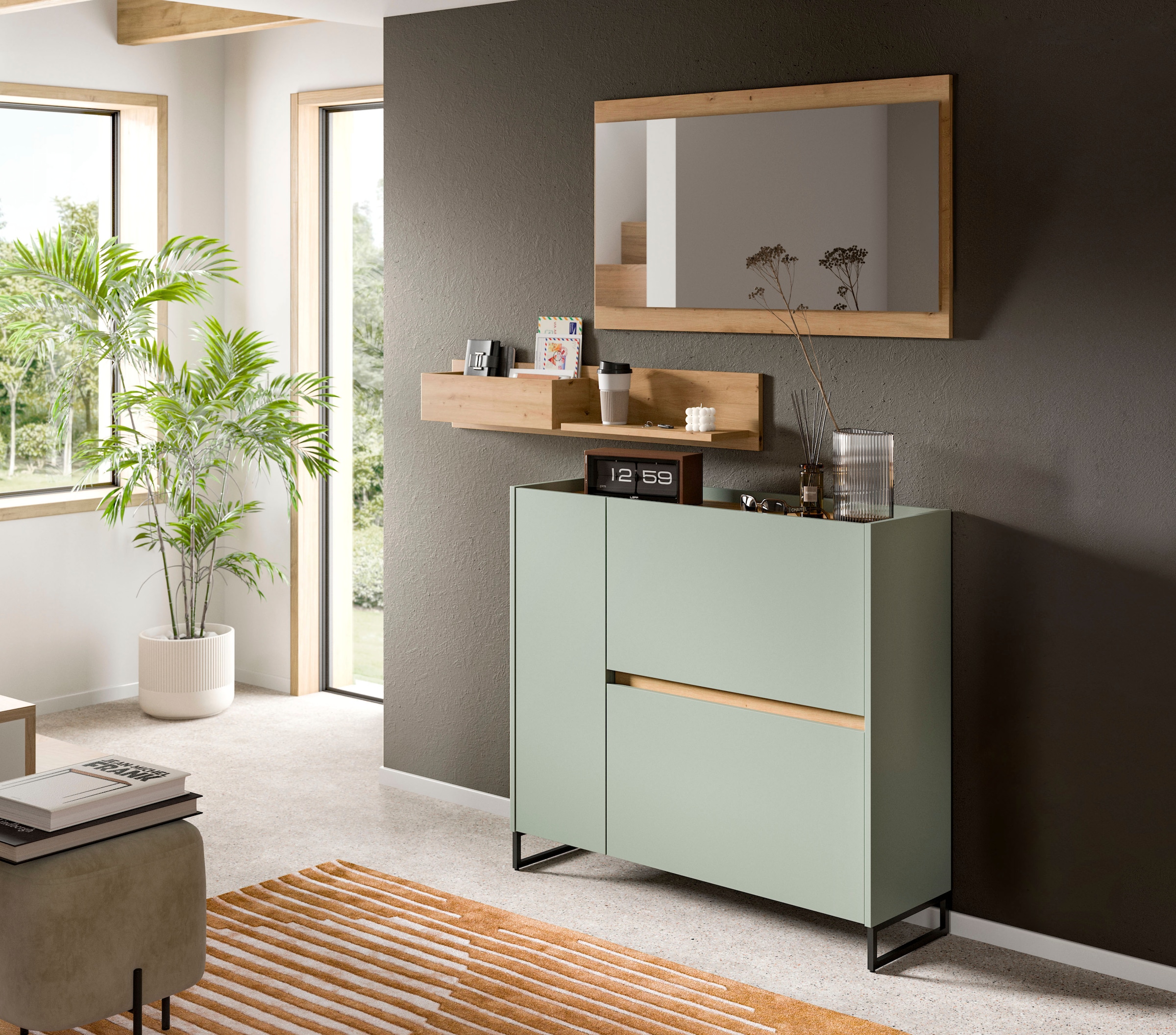 INOSIGN Garderoben-Set »EVRID, 3-teilig, Breite 140 cm, individuell stellba günstig online kaufen