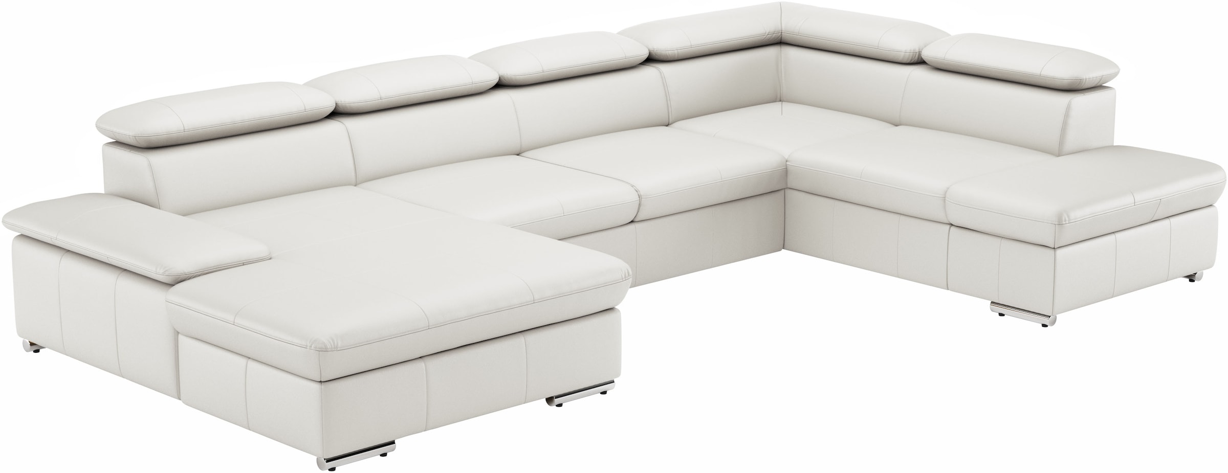 sit&more Wohnlandschaft »Valantine U-Form«, inkl. Kopf- und Armteilverstellung, wahlweise mit Bettfunktion