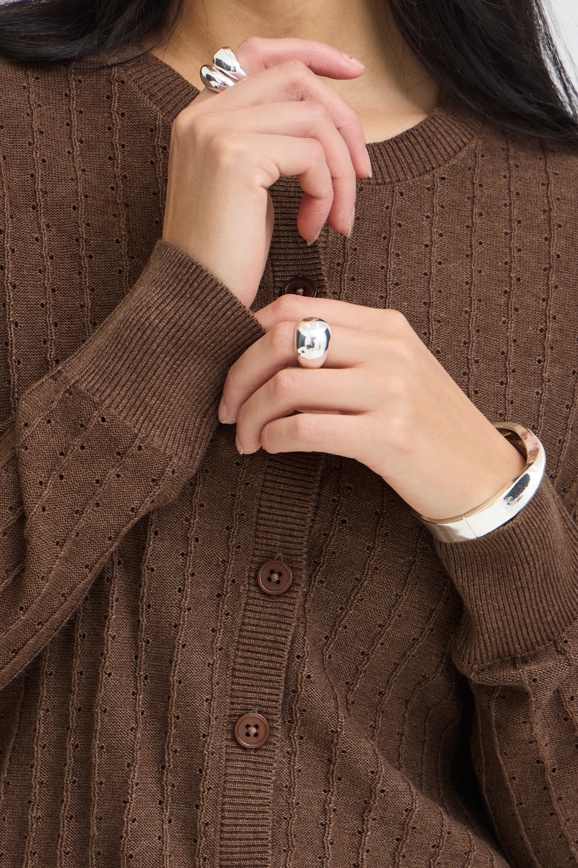 fransa Strickjacke »Langarm FRVANESSA«