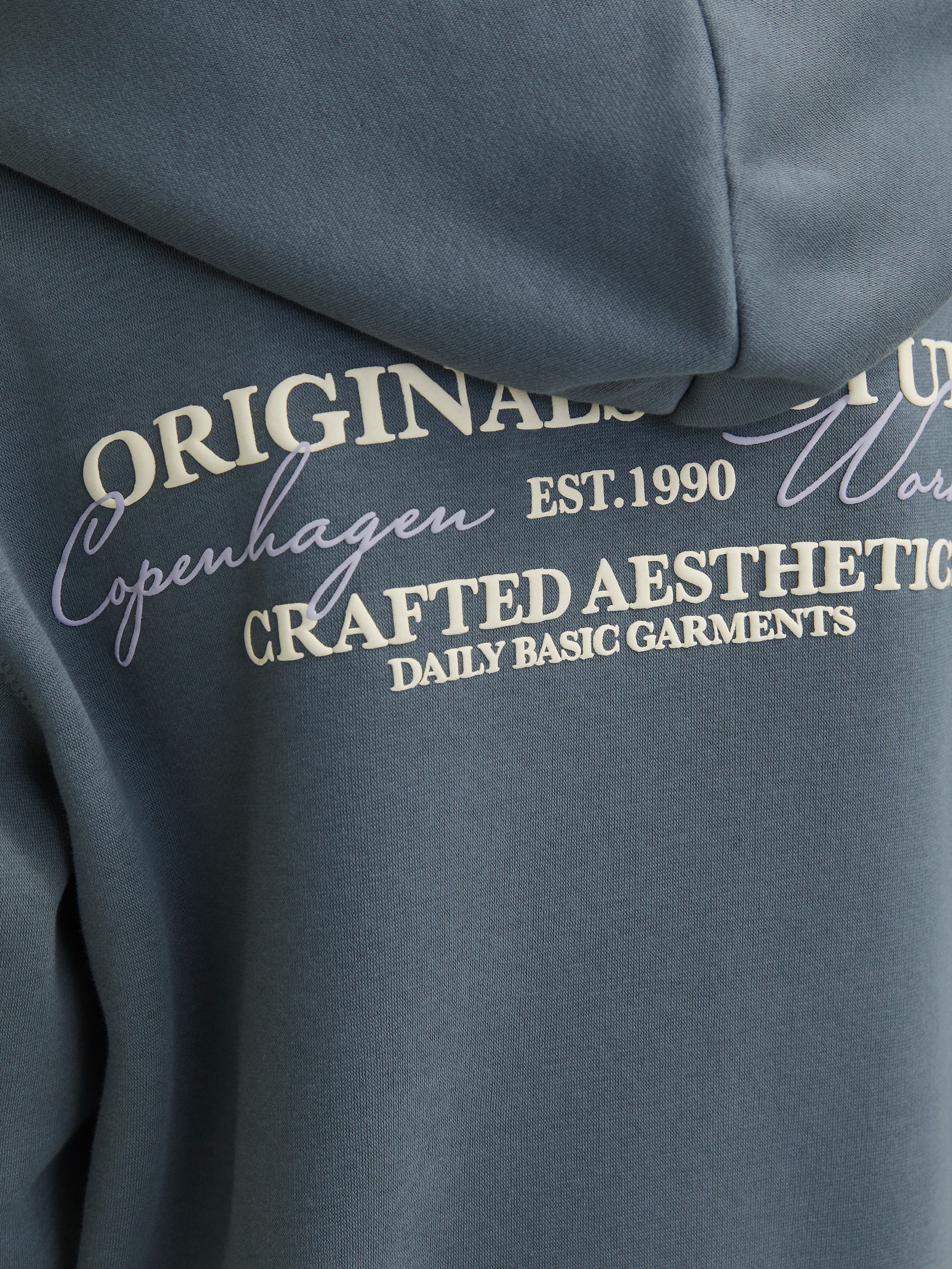 Jack & Jones Junior Kapuzensweatshirt »JORISLINGTON BACK SWEAT HOOD SN JNR«