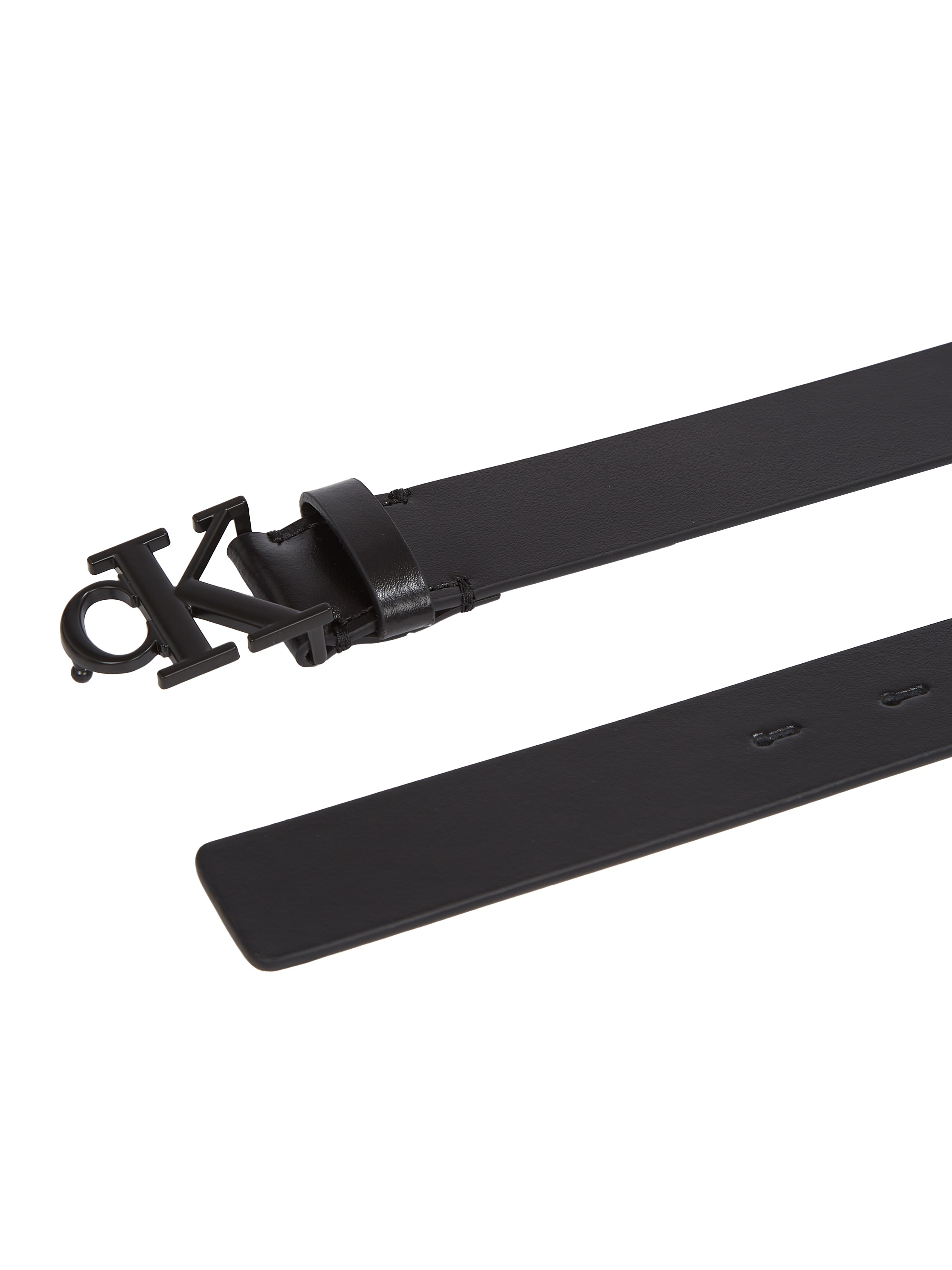 Calvin Klein Jeans Ledergürtel »MONOGRAM TONAL PLAQUE BELT 30MM«, Logoschließe