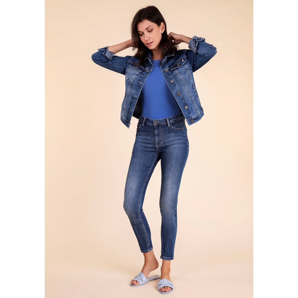 BLUE FIRE Skinny-fit-Jeans »SKINNY HIGH RISE«, perfekter Sitz durch Elasthan-Anteil