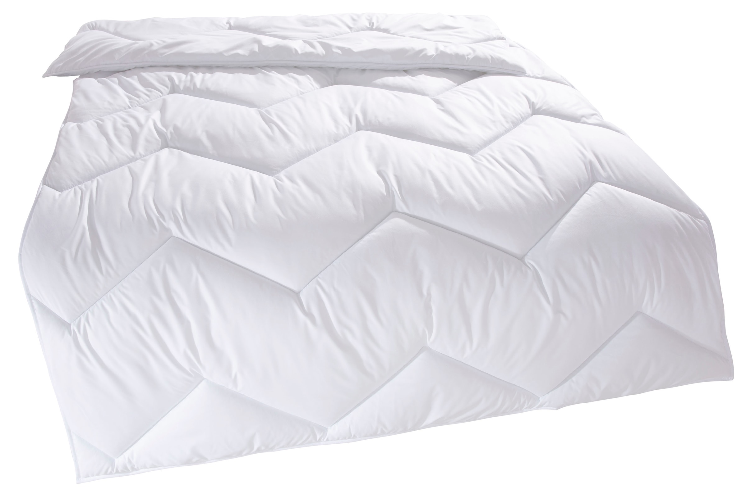 Home affaire Microfaserbettdecke »Sartes, Bettdecke 135x200 cm, 155x220 cm«, normal, Füllung Polyester, Bezug Polyester, (1 St.), Bettdecken, Sommer, Decke, für Allergiker geeignet