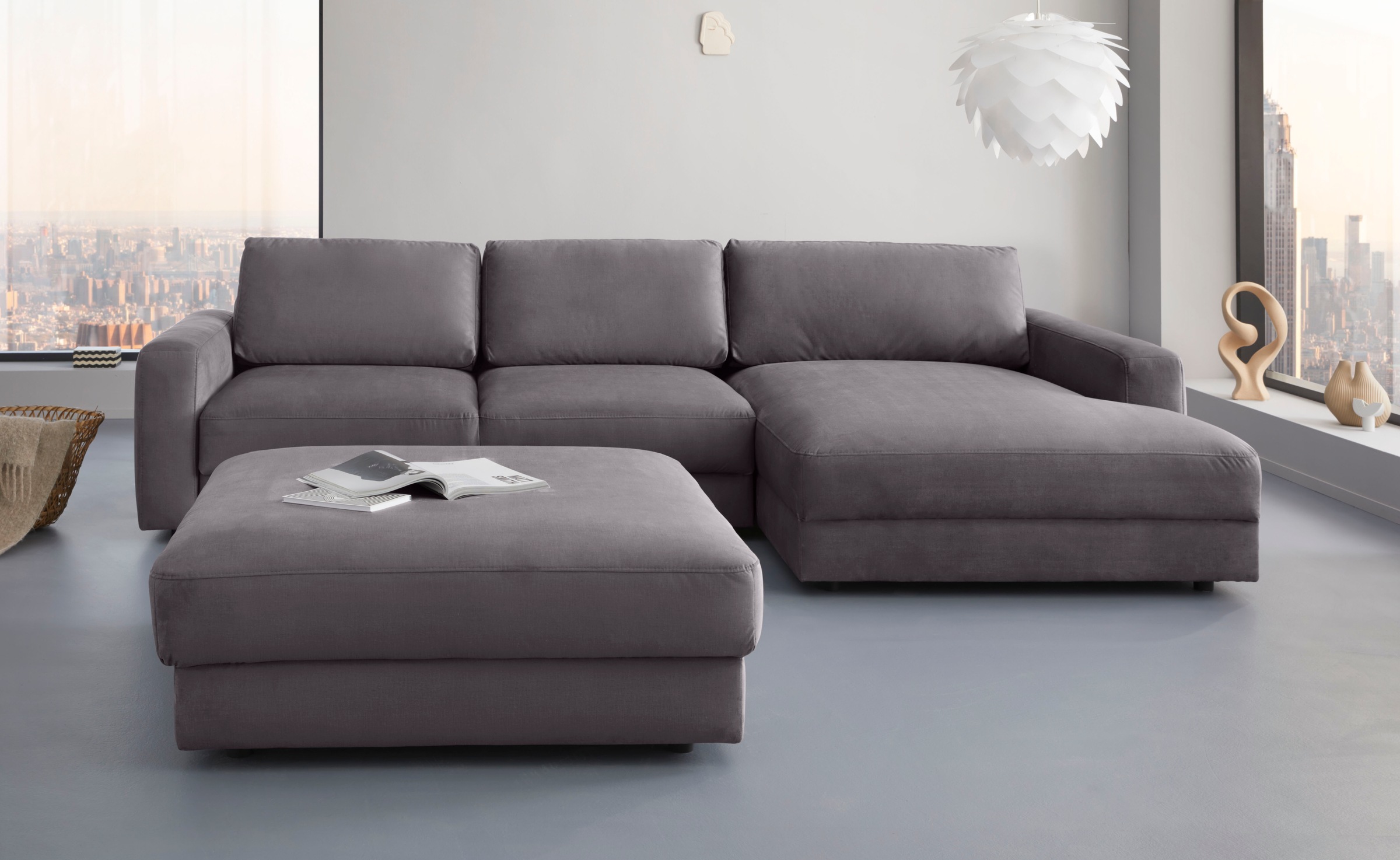 Home affaire Ecksofa »Bloomfield, bequem und elegant, OTTOs Choice, Breite günstig online kaufen