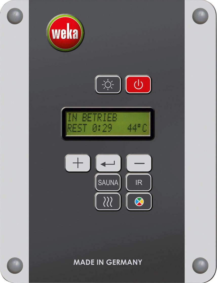 weka Sauna »Varberg 3« 7,5 kW Ofen mit ext. Steuerung