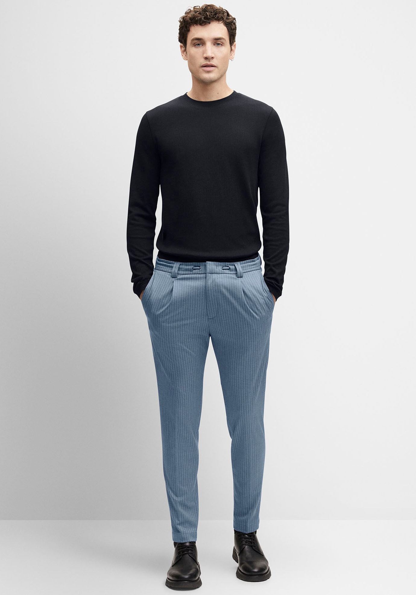 Cinque Webhose »CIJUNO«  mit dezentem Streifen