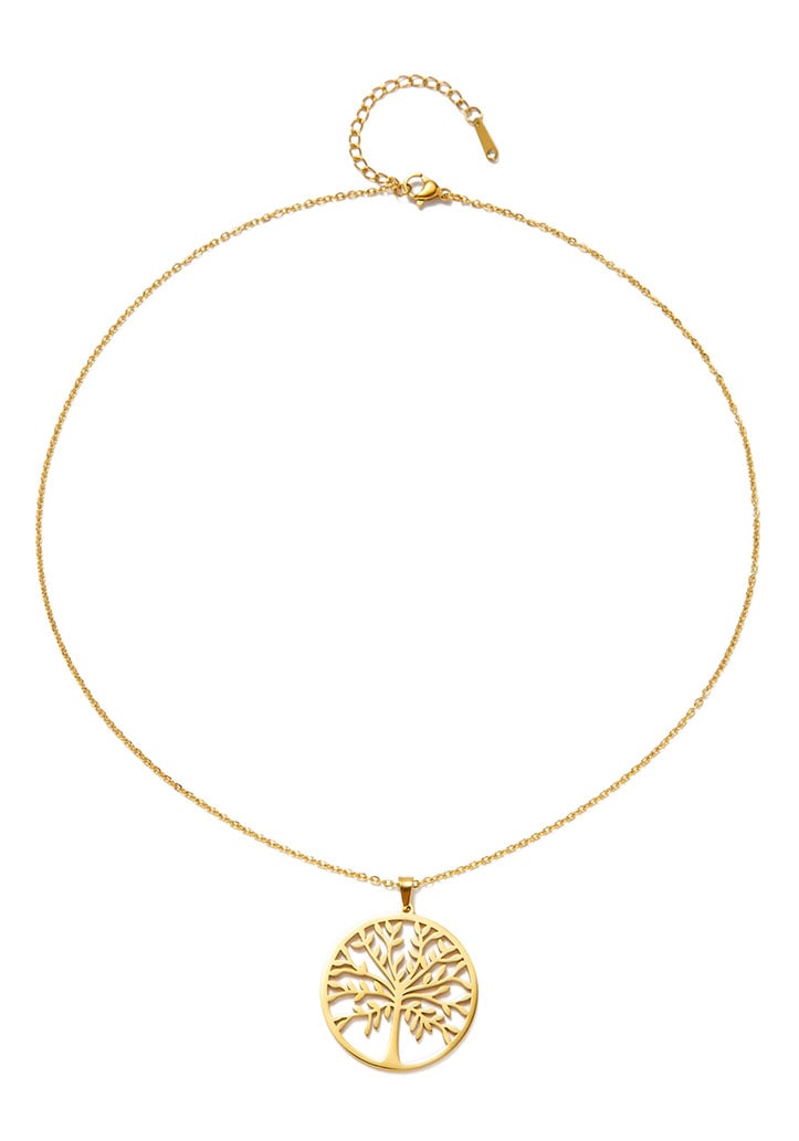 Firetti Kette mit Anhänger »Schmuck Geschenk Lebensbaum« Made in Germany