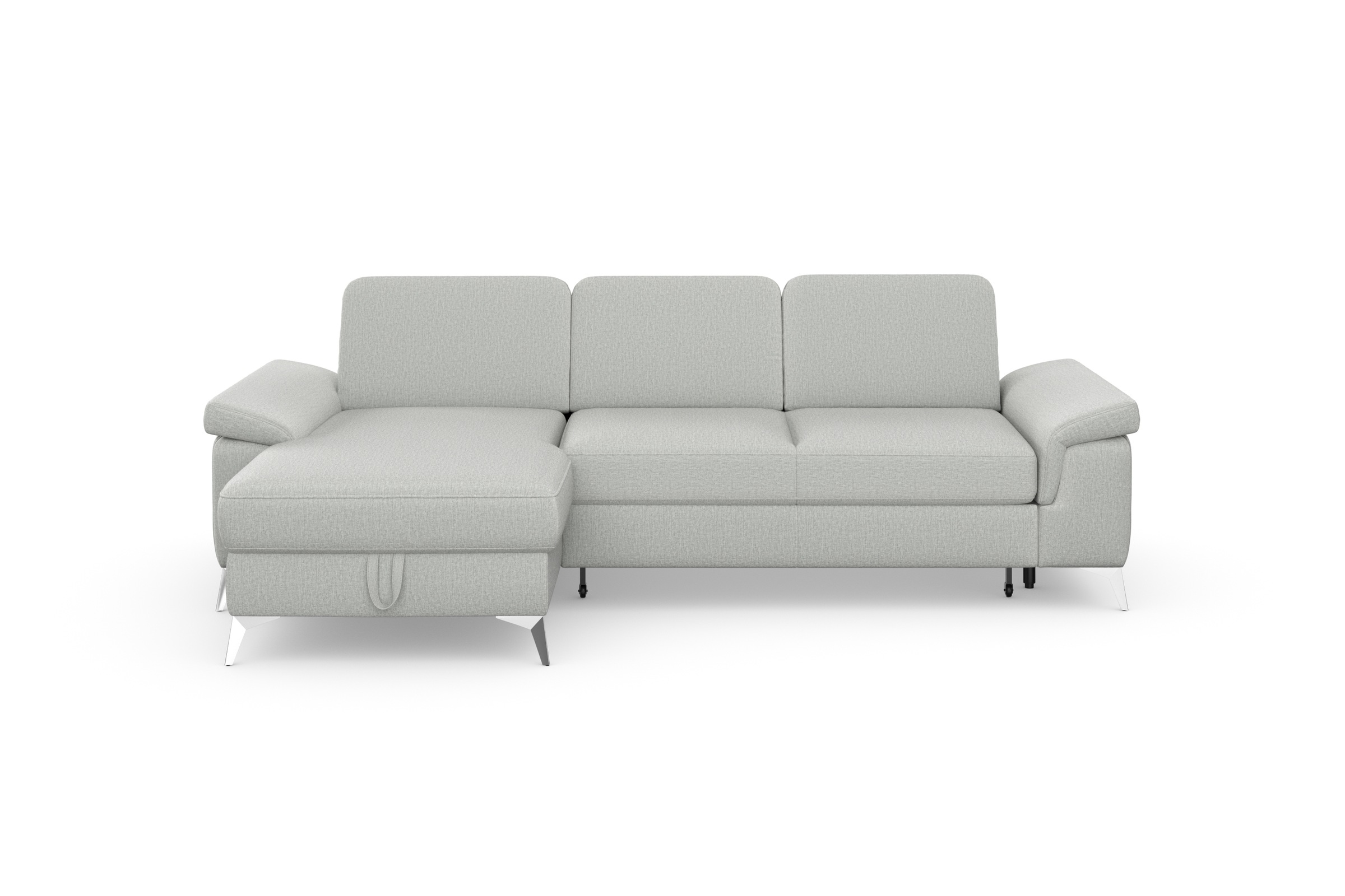 sit&more Ecksofa »Padua L-Form«, inklusive Sitztiefenverstellung, Armteilfu günstig online kaufen