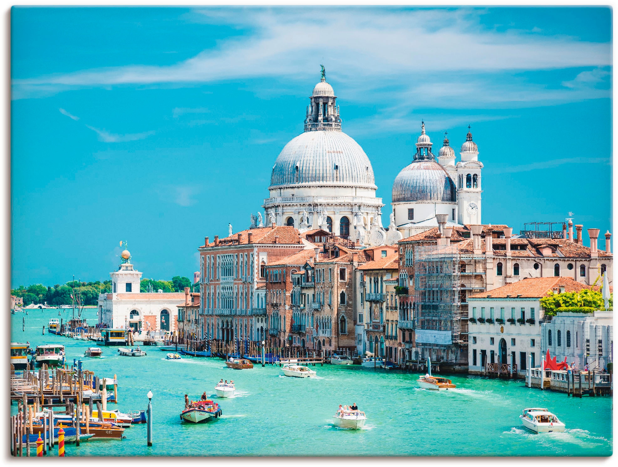Artland Leinwandbild »Venedig«, Italien, (1 St.), auf Keilrahmen gespannt