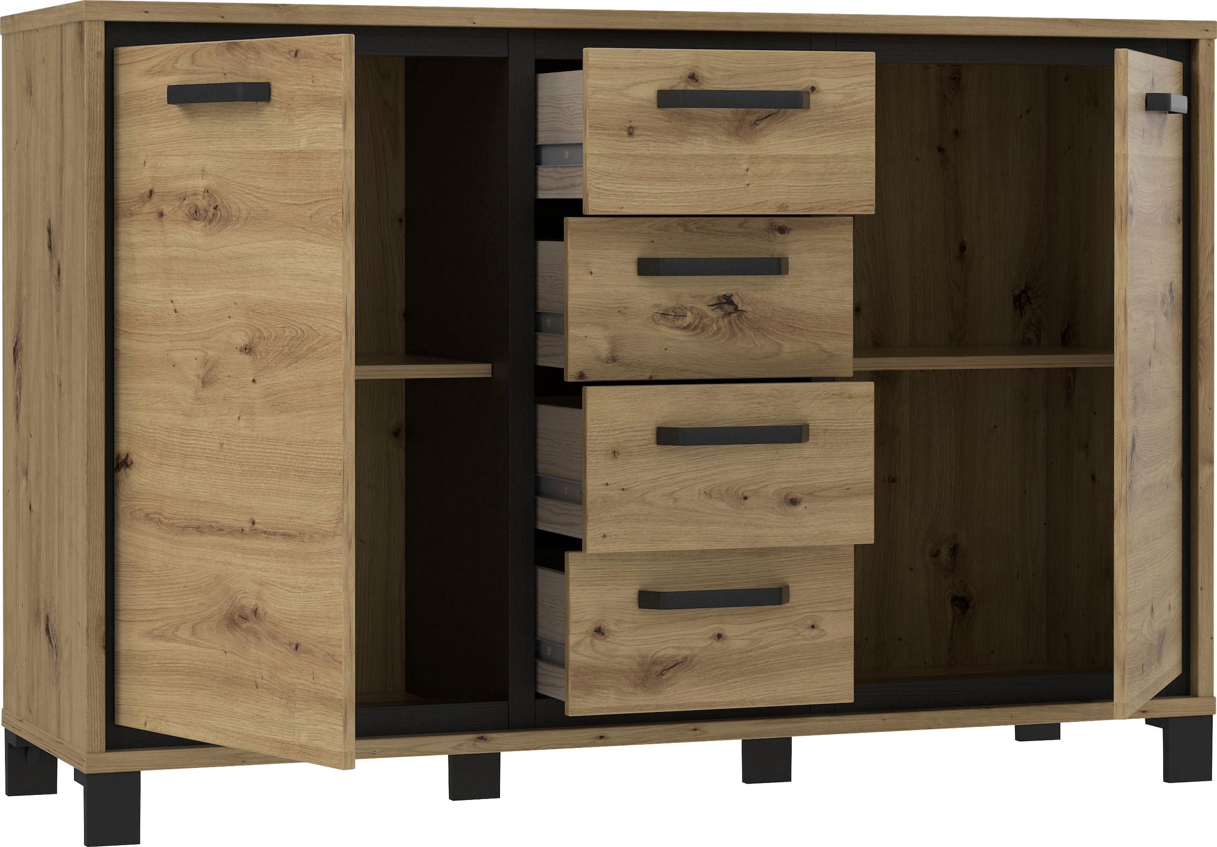 FORTE Sideboard »Trondheim«, Breite 138 cm